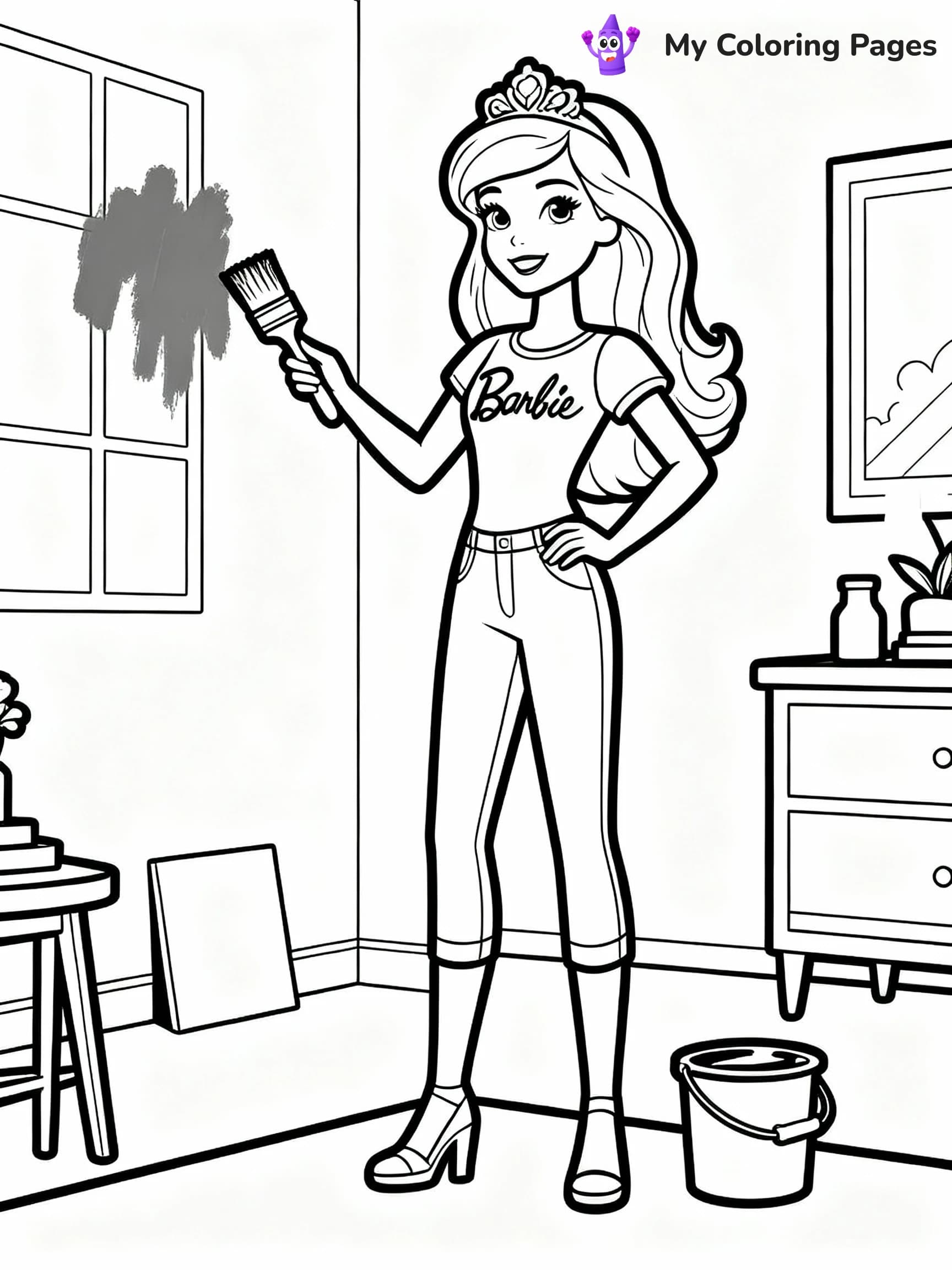 Barbie Coloring Pages - 20