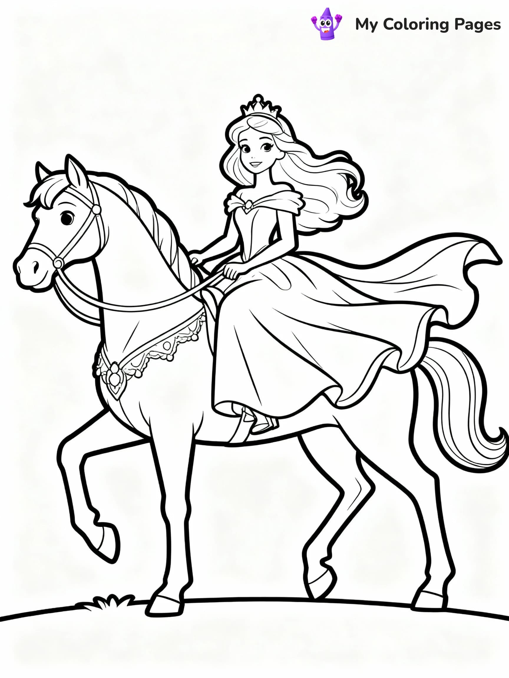 Barbie Coloring Pages - 17