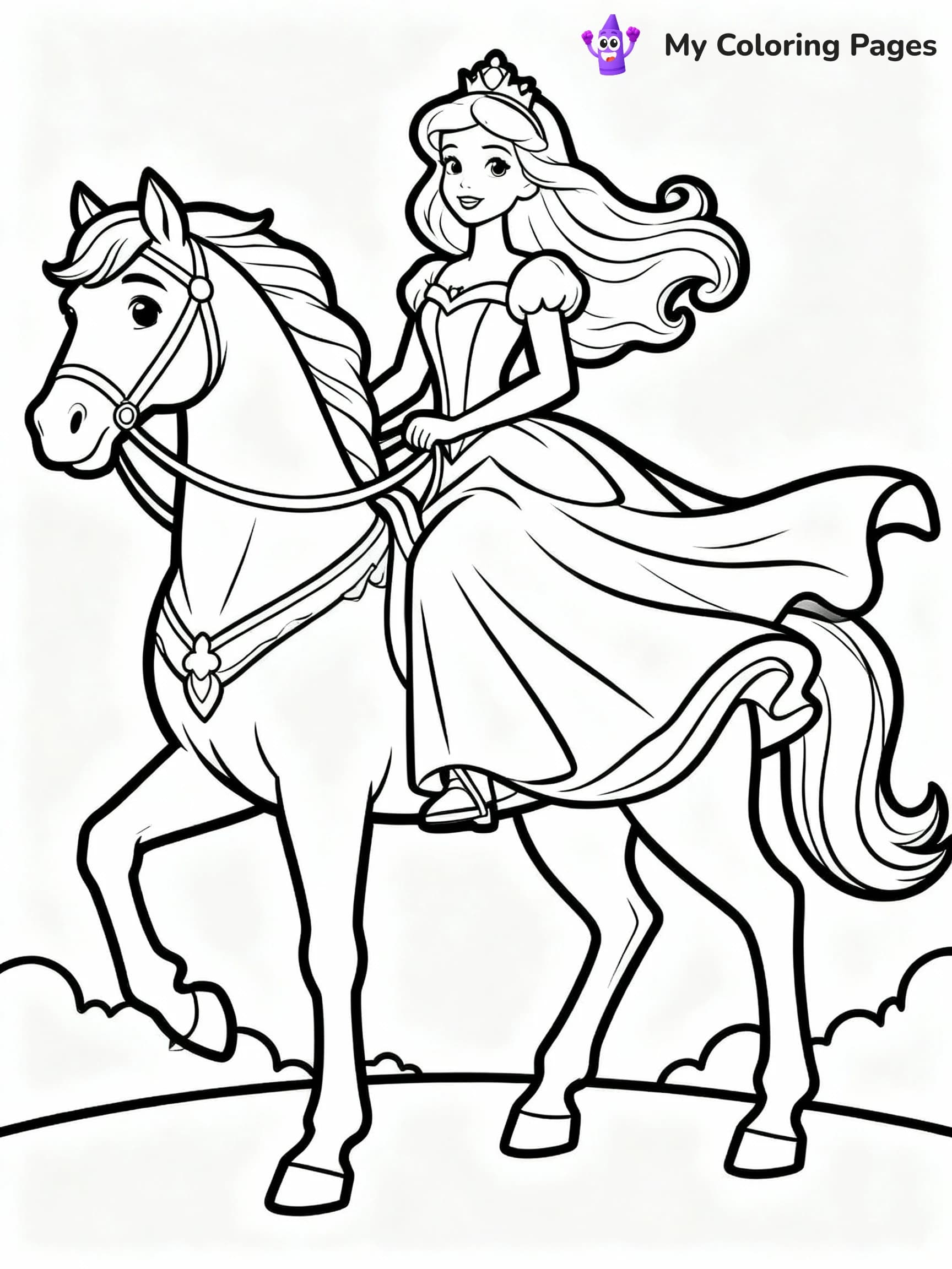 Barbie Coloring Pages - 16