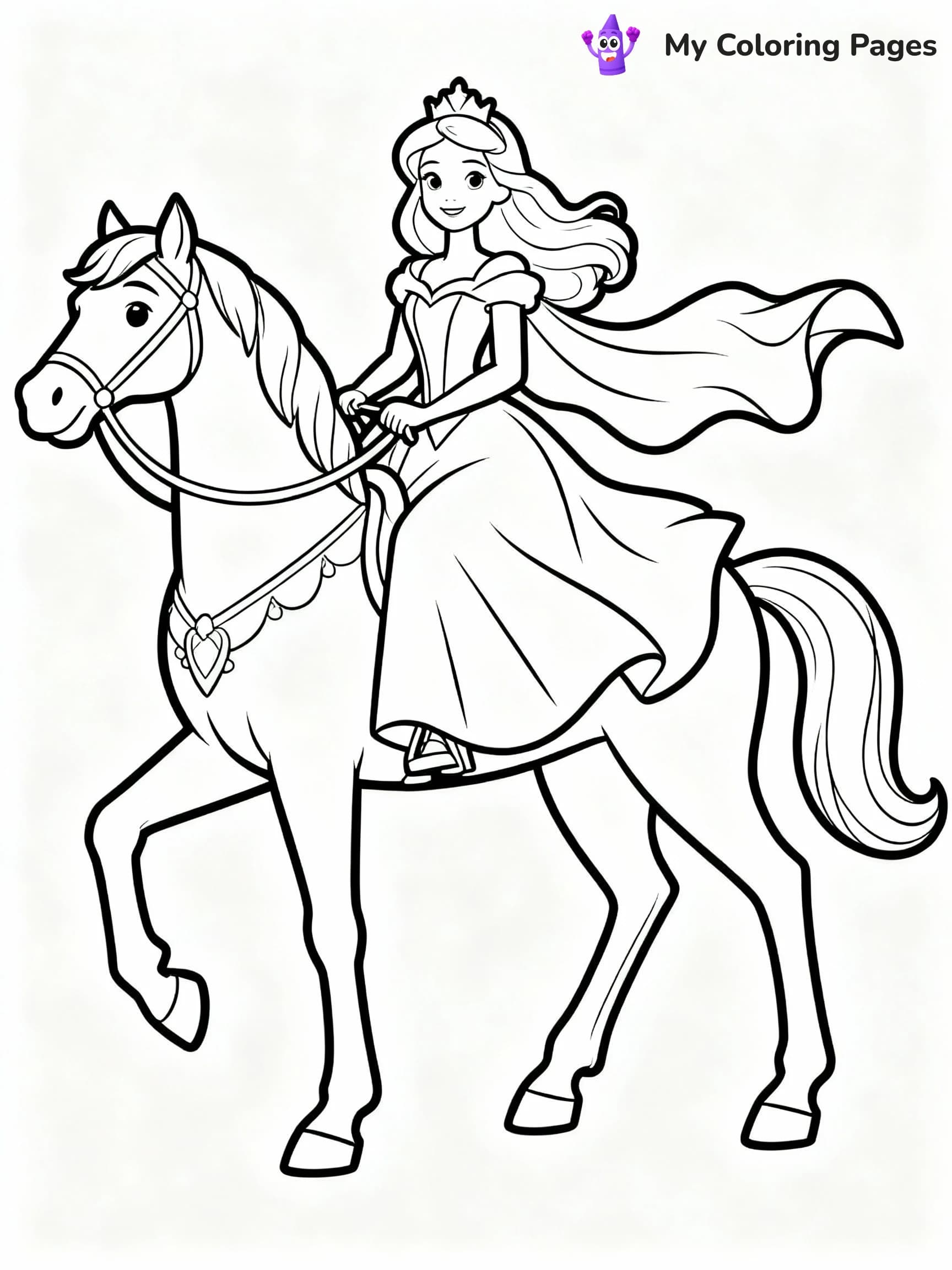 Barbie Coloring Pages - 10