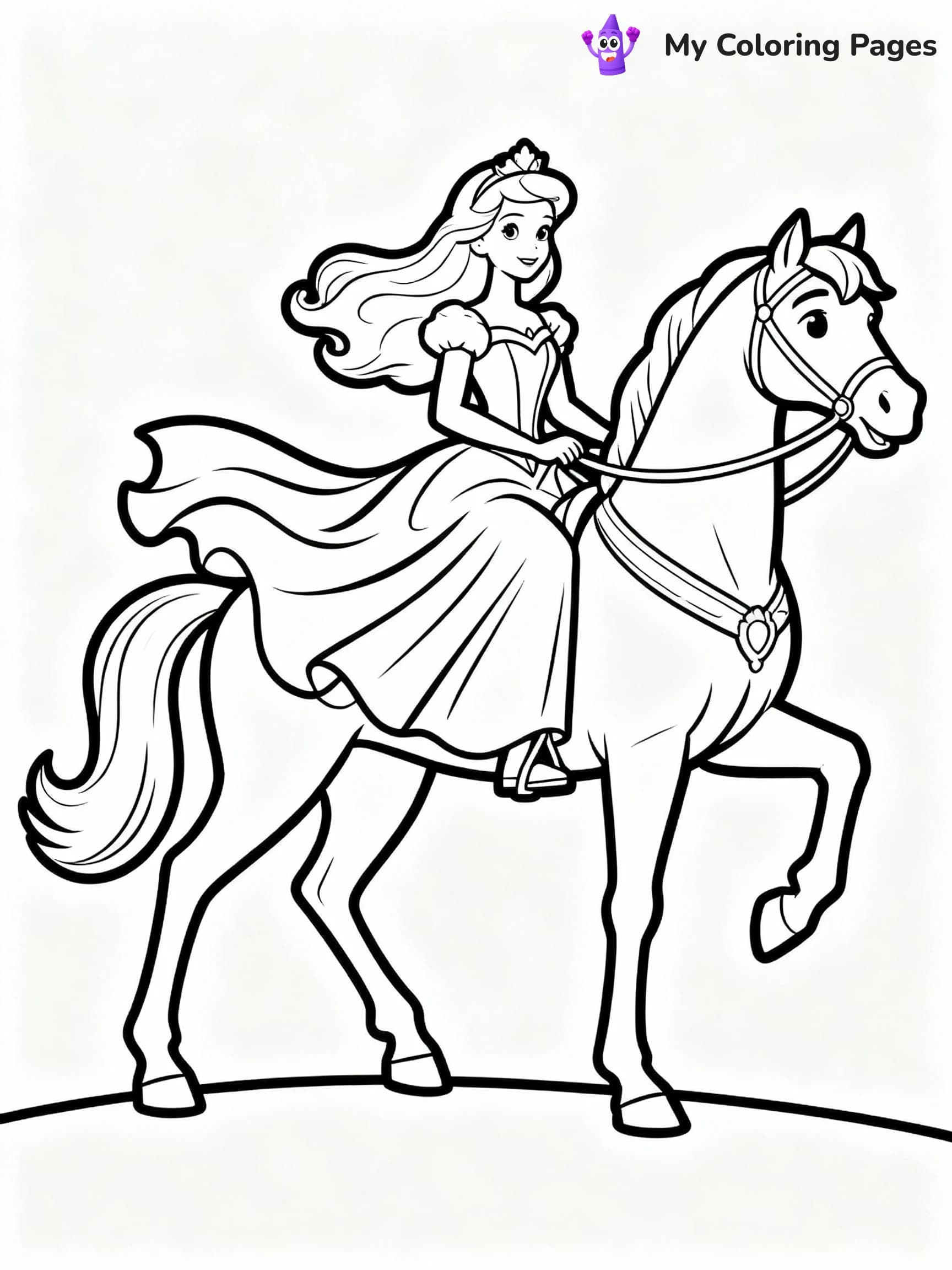 Barbie Coloring Pages - 9