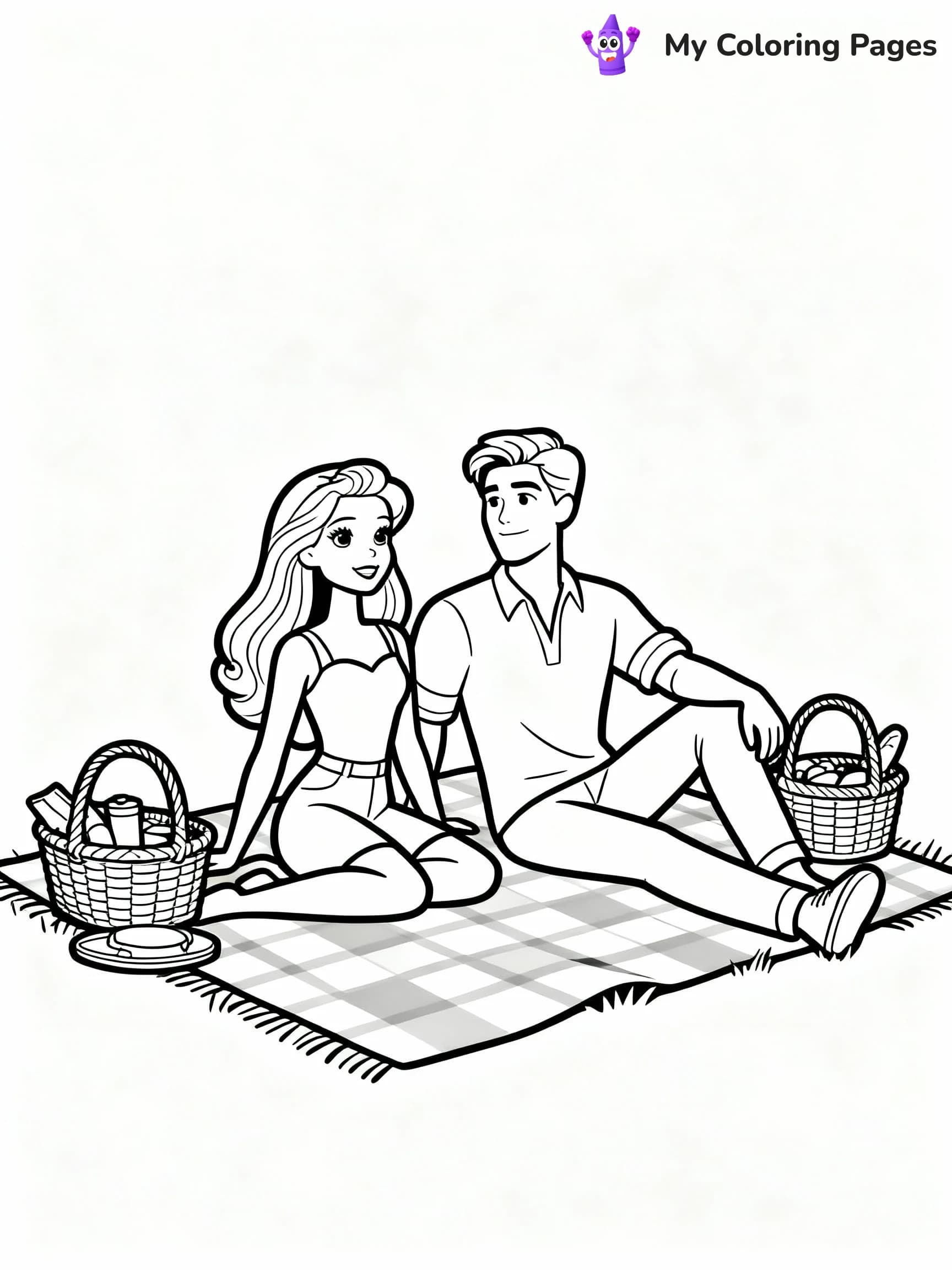 Barbie Coloring Pages - 8