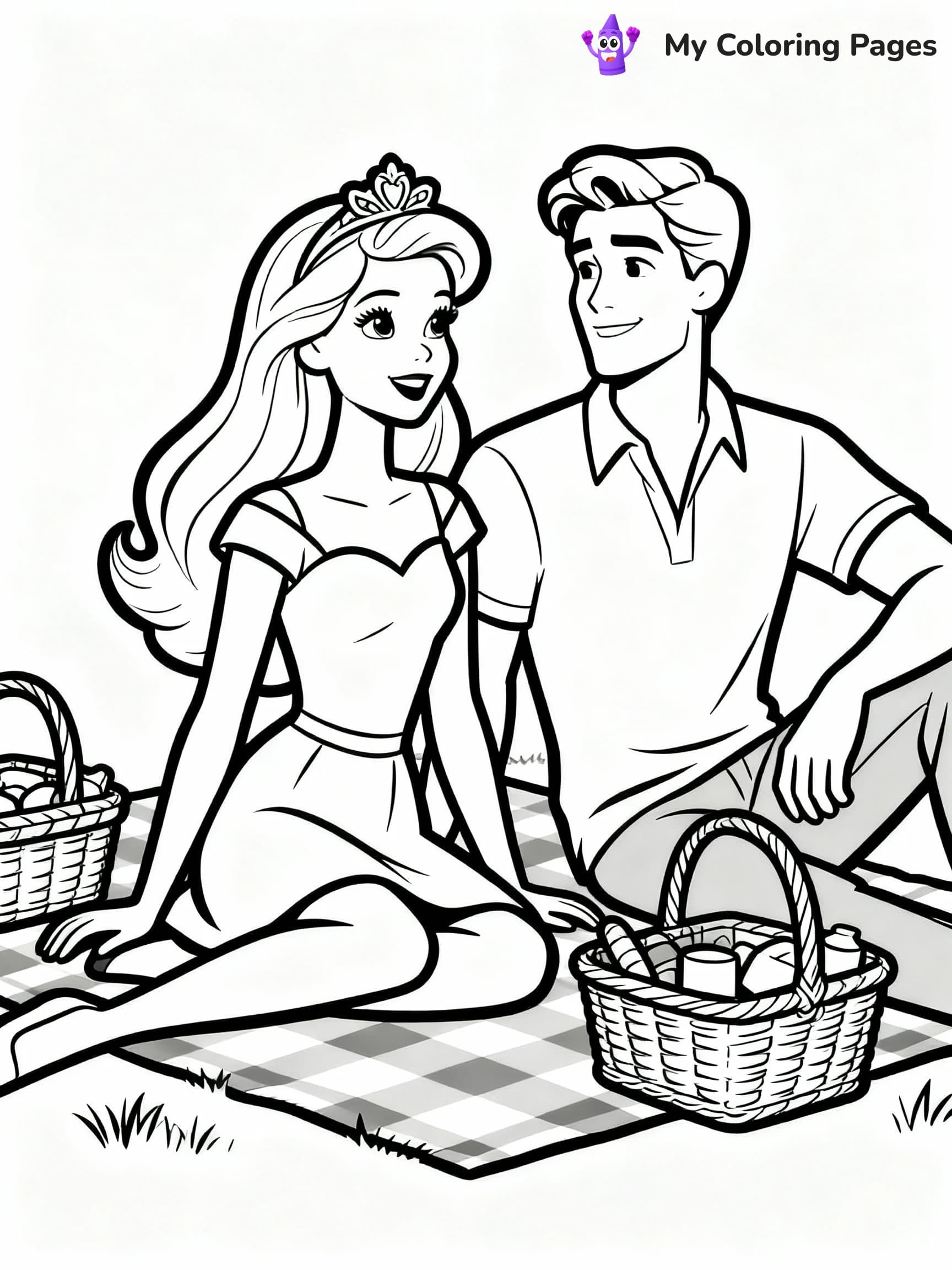 Barbie Coloring Pages - 7