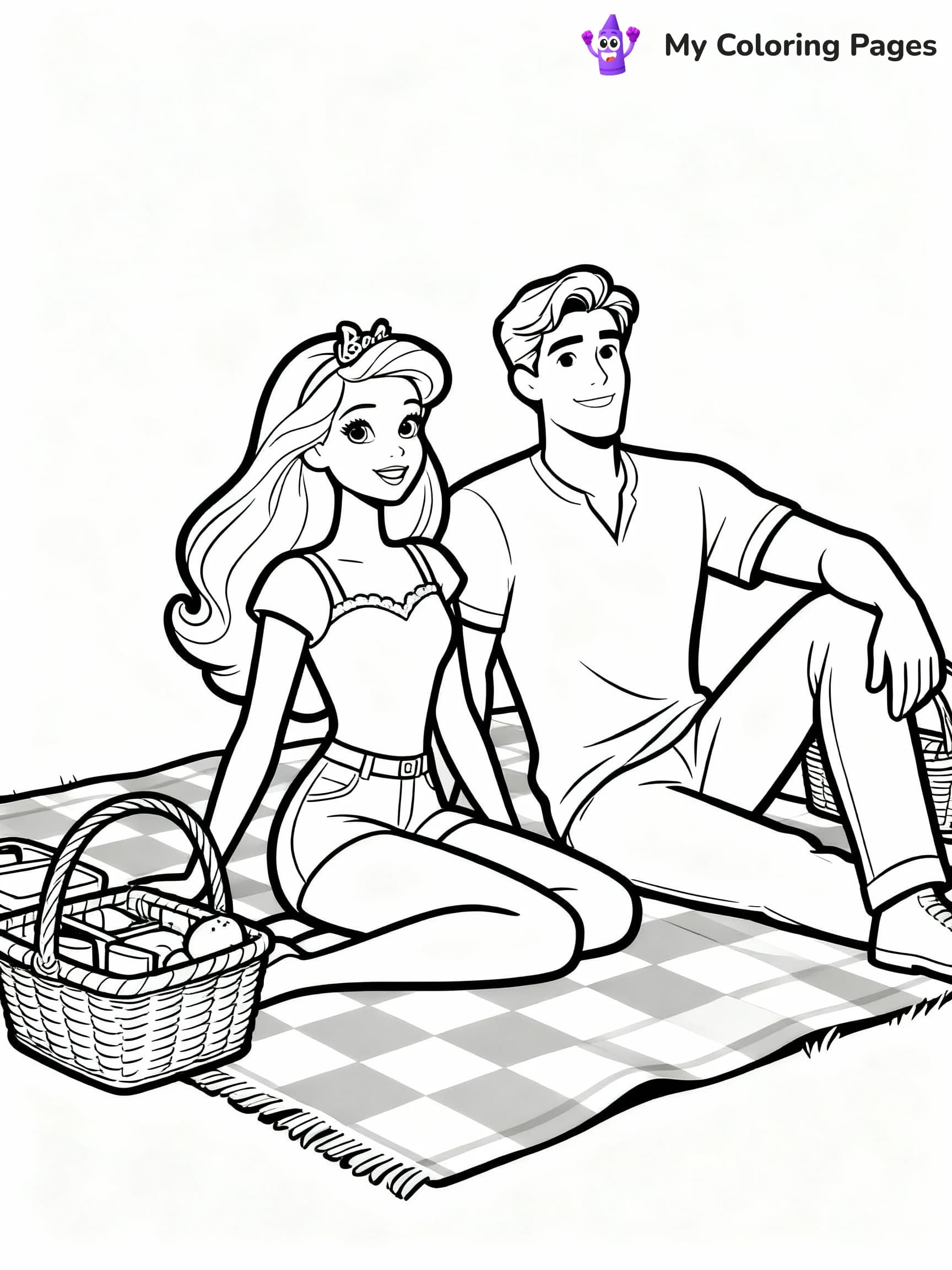 Barbie Coloring Pages - 6