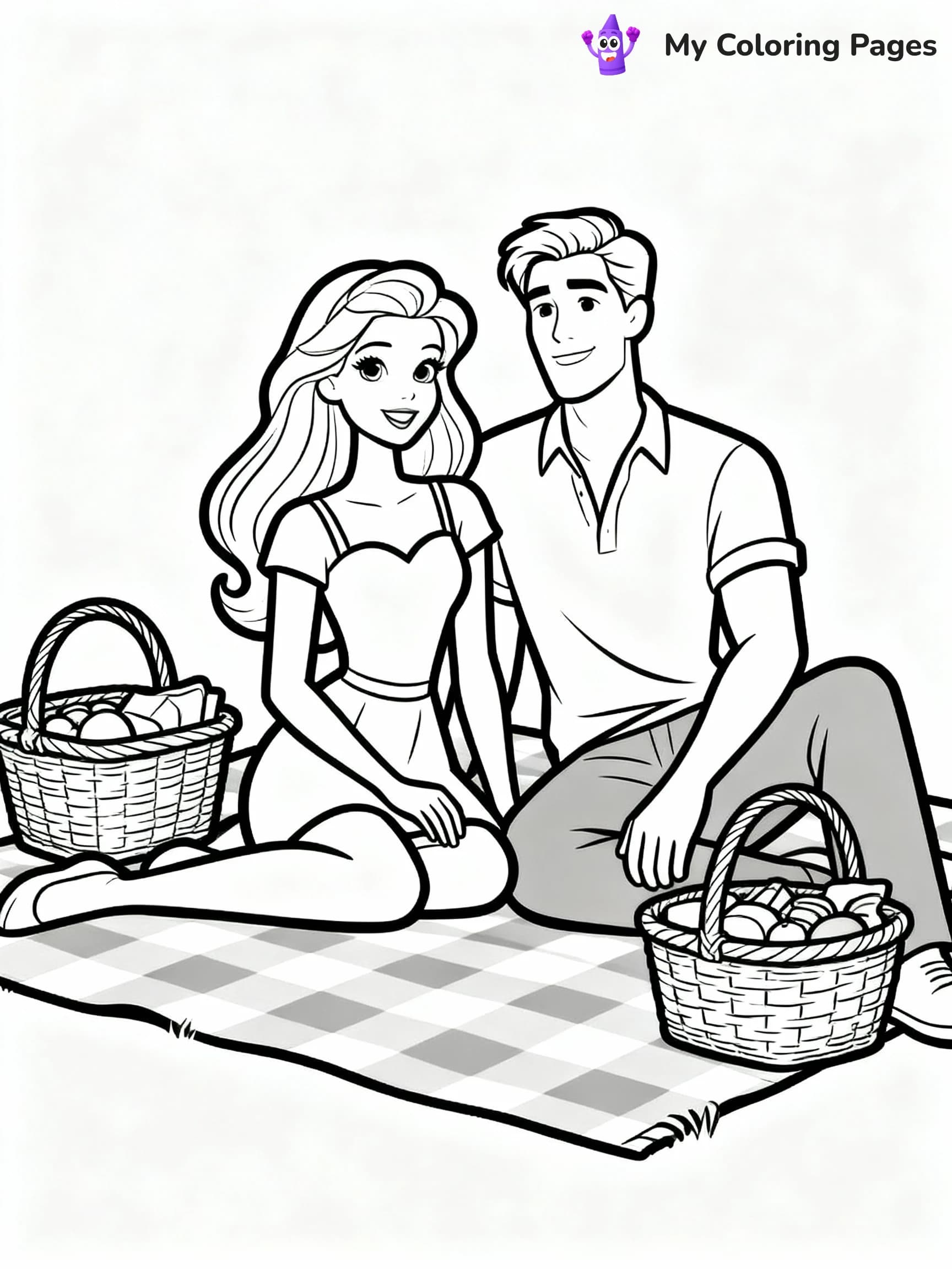 Barbie Coloring Pages - 4