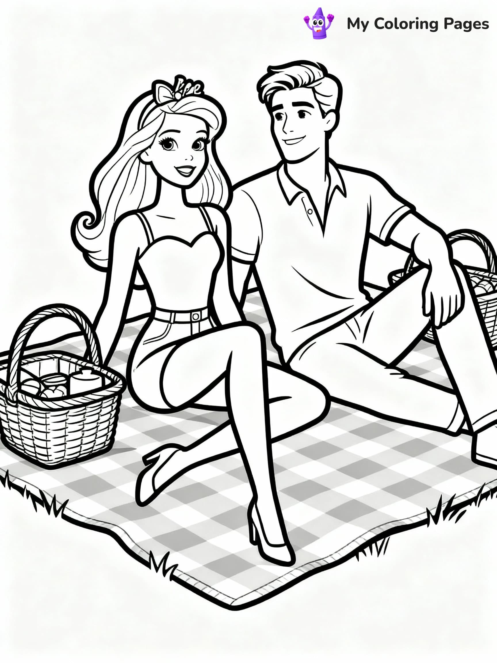 Barbie Coloring Pages - 3