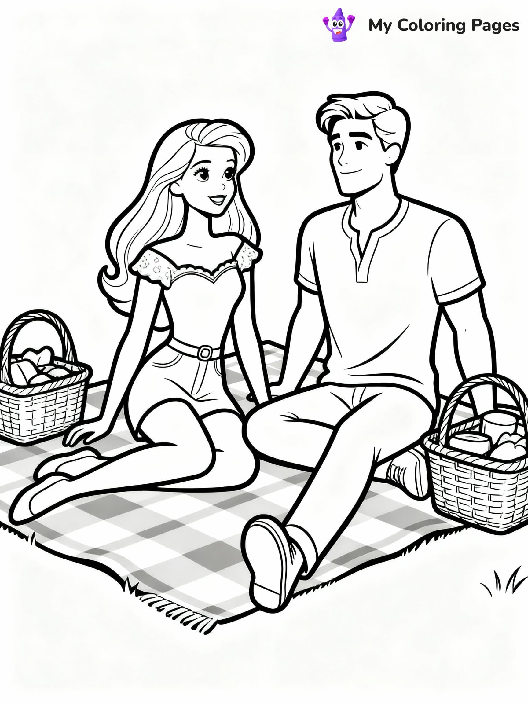 Barbie Coloring Pages - 2