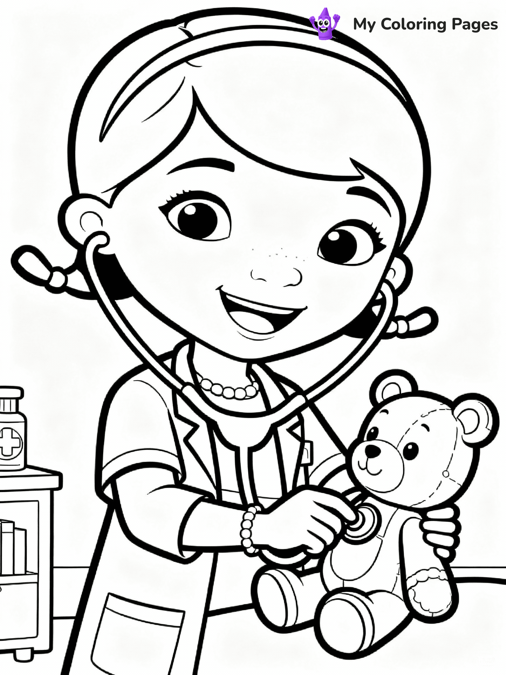 Doc Mcstuffins Coloring Pages - 30