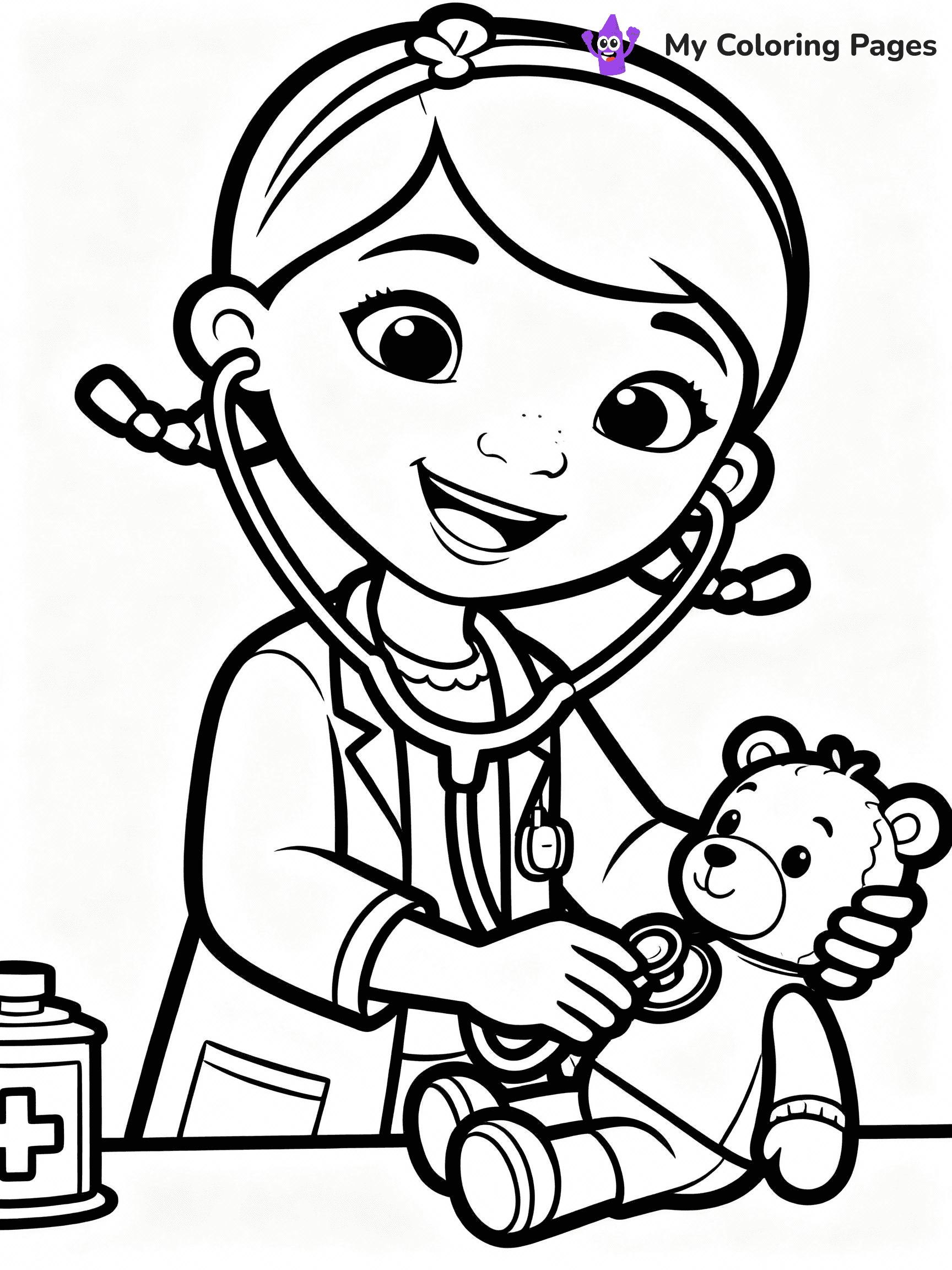 Doc Mcstuffins Coloring Pages - 27