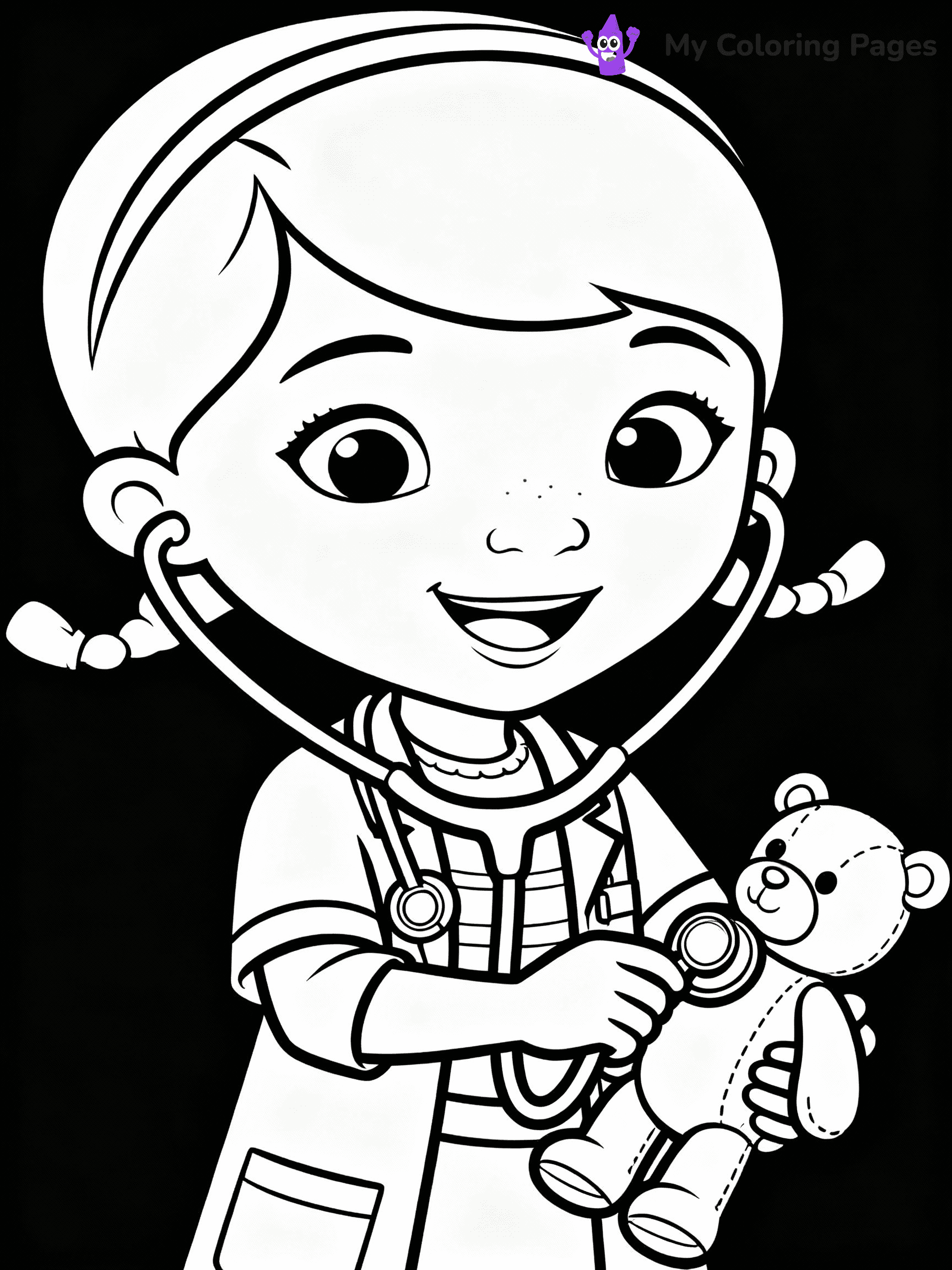 Doc Mcstuffins Coloring Pages - 25