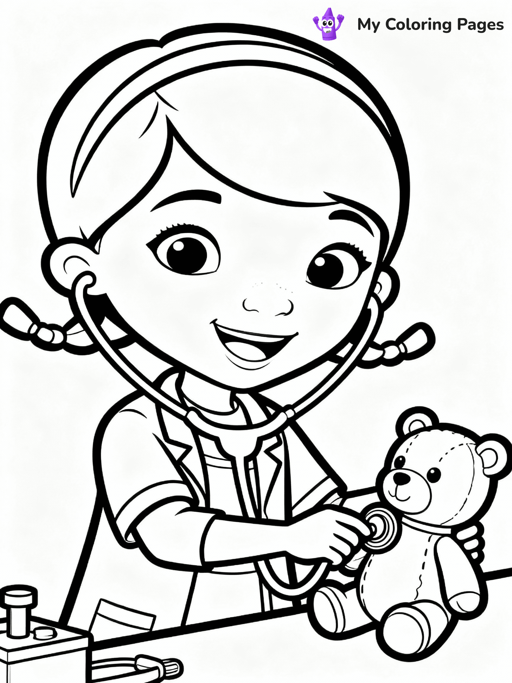 Doc Mcstuffins Coloring Pages - 24