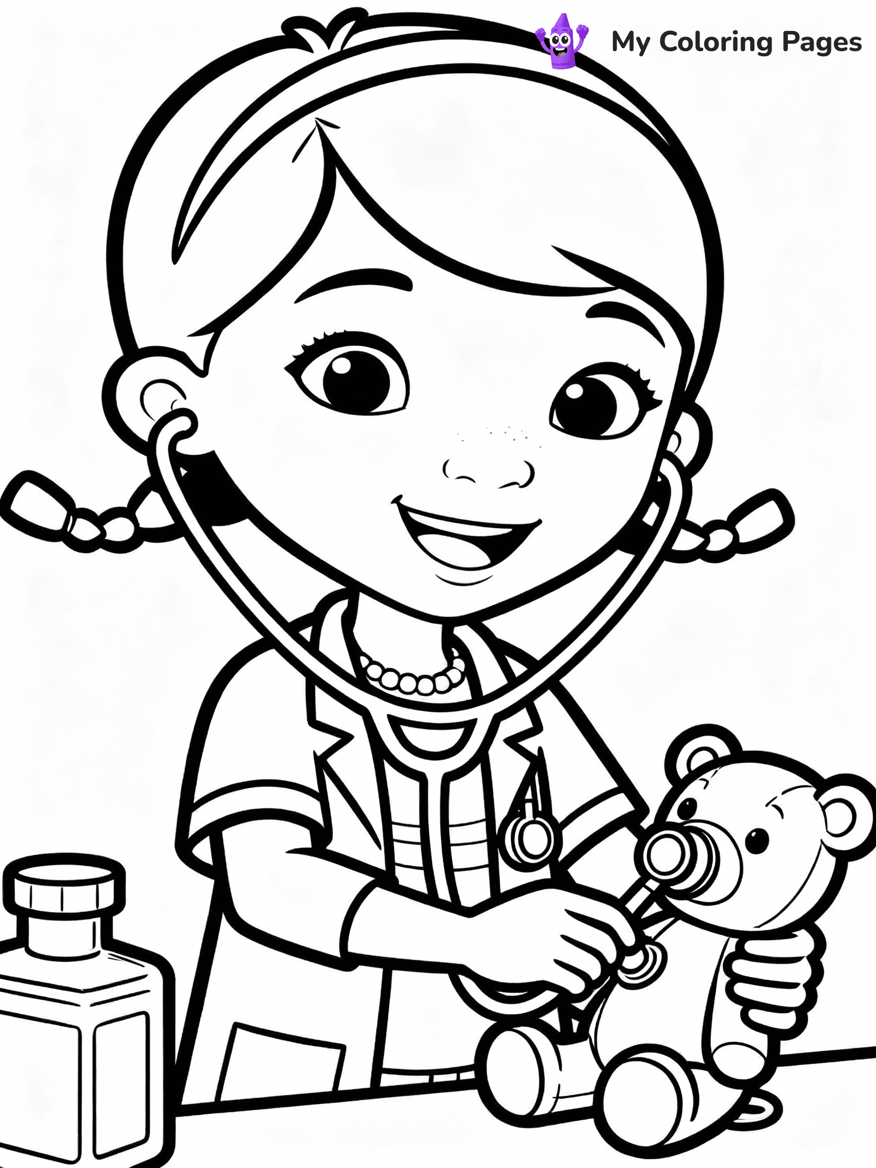 Doc Mcstuffins Coloring Pages - 22