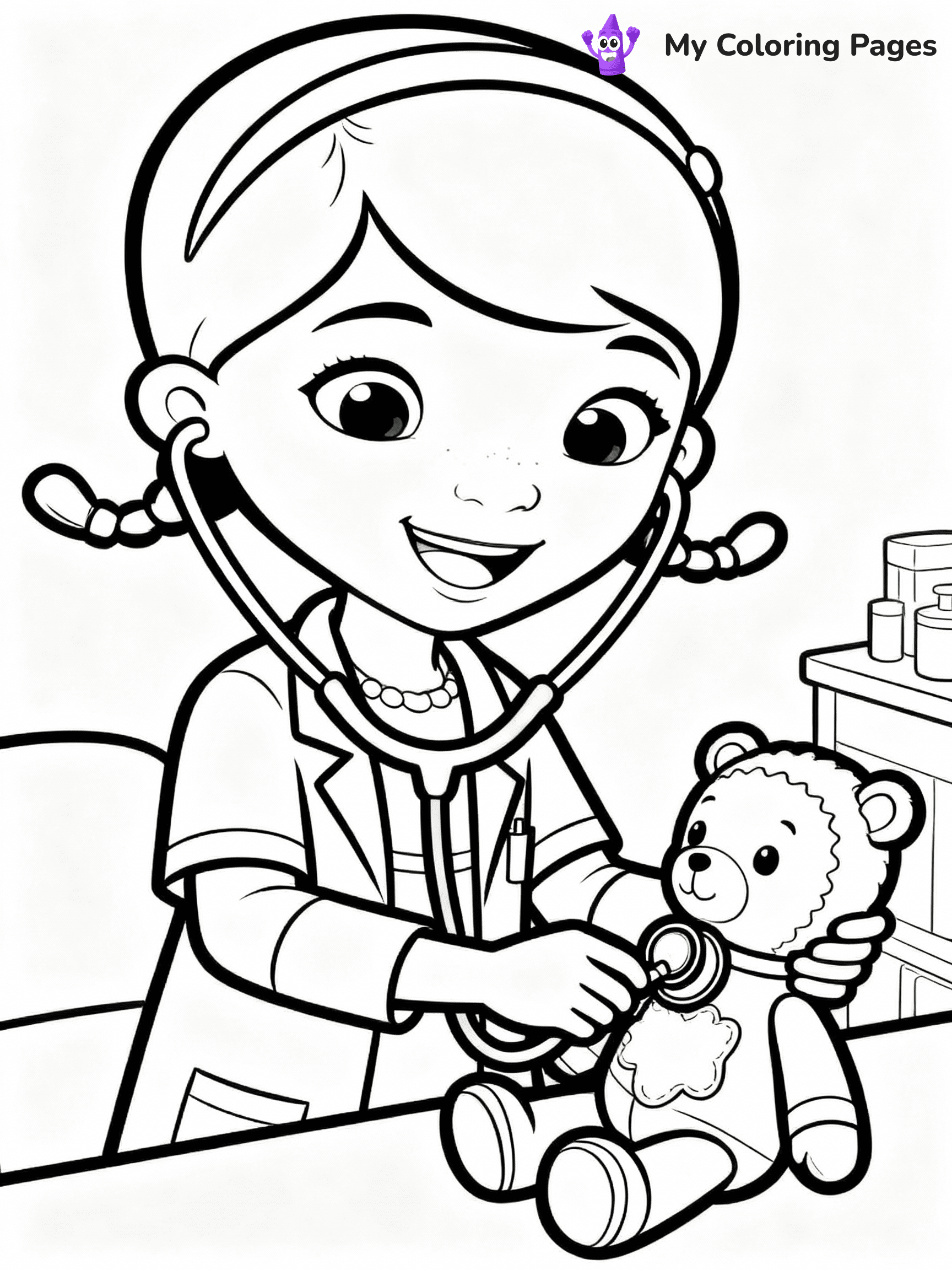 Doc Mcstuffins Coloring Pages - 20