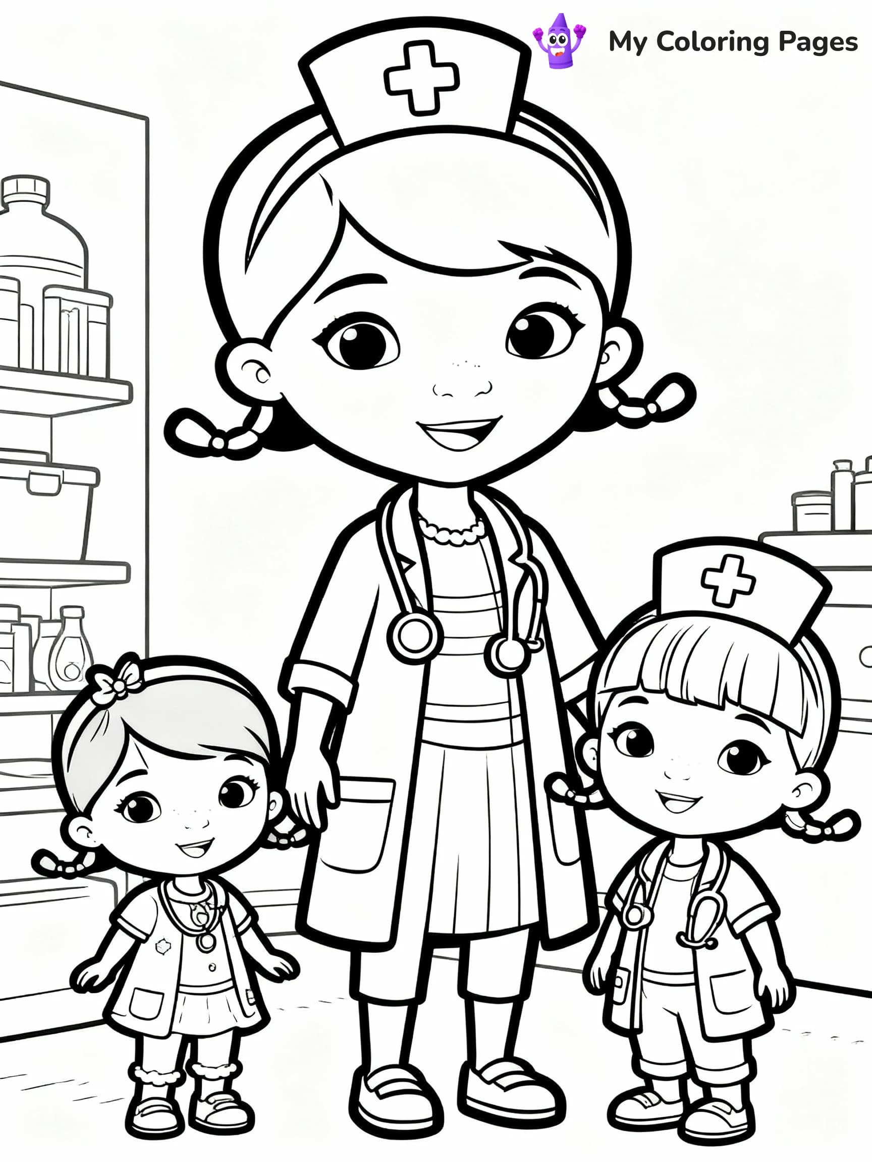 Doc Mcstuffins Coloring Pages - 11