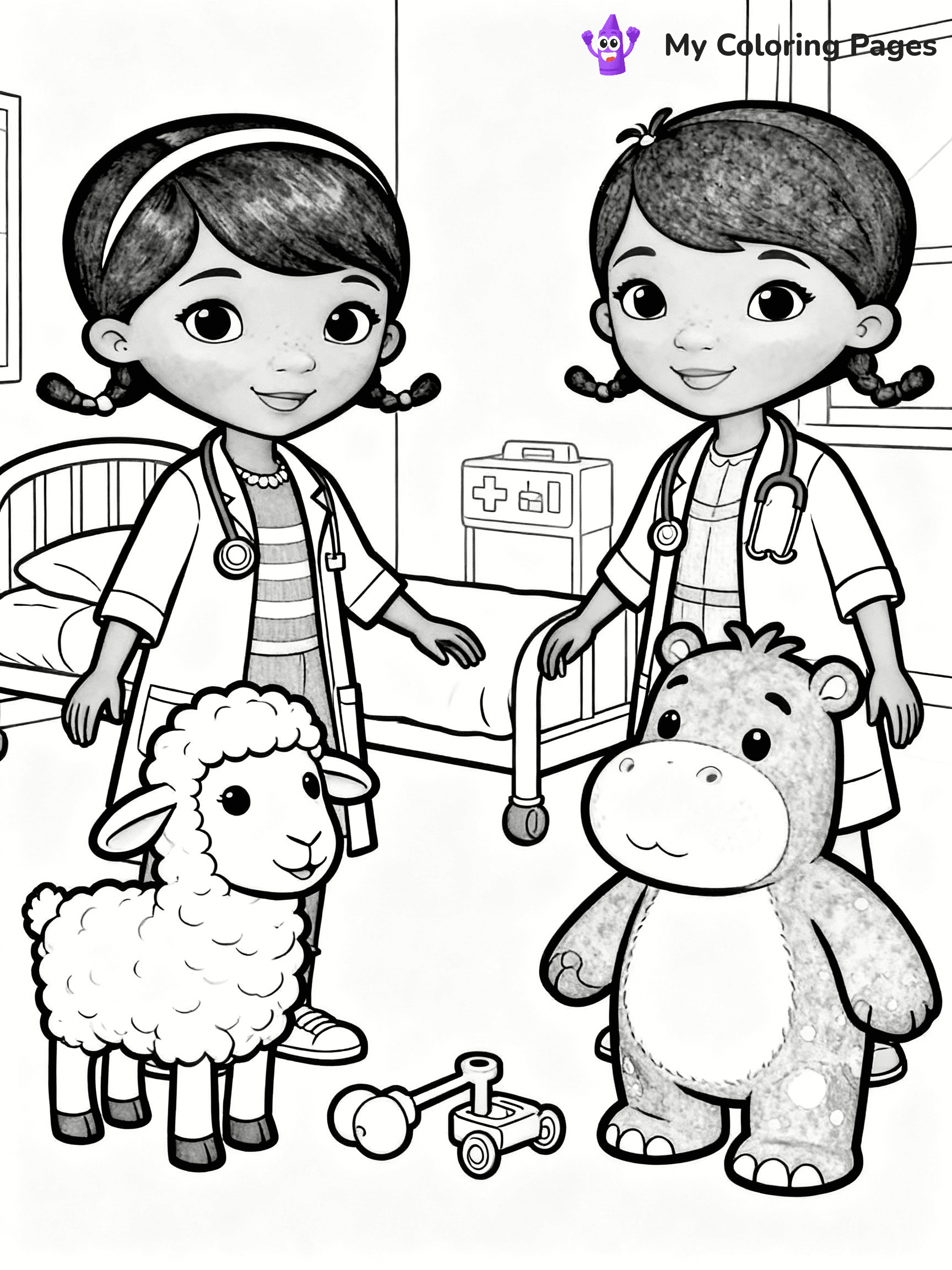Doc Mcstuffins Coloring Pages - 5