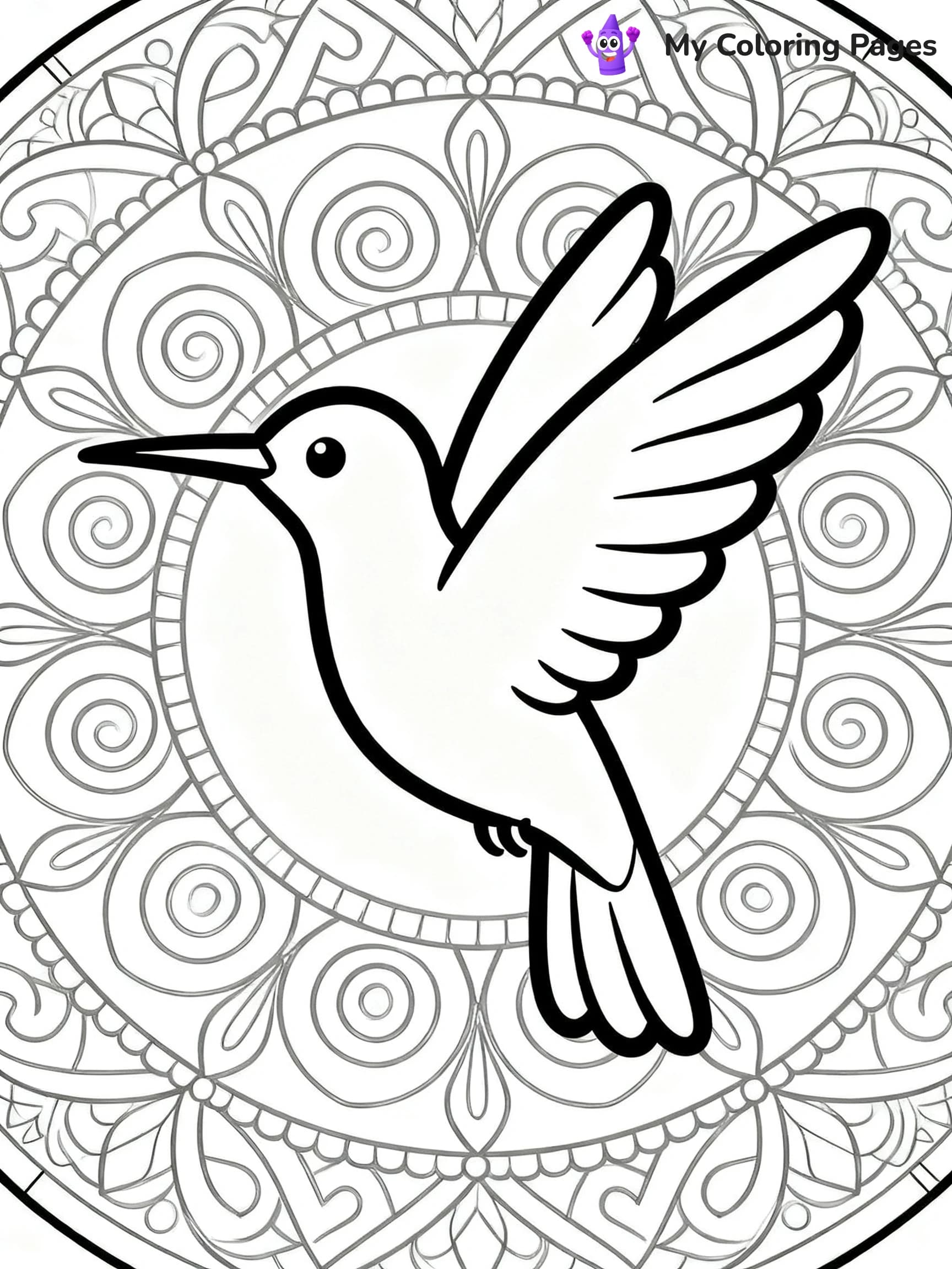 Hummingbird Coloring Pages - 5