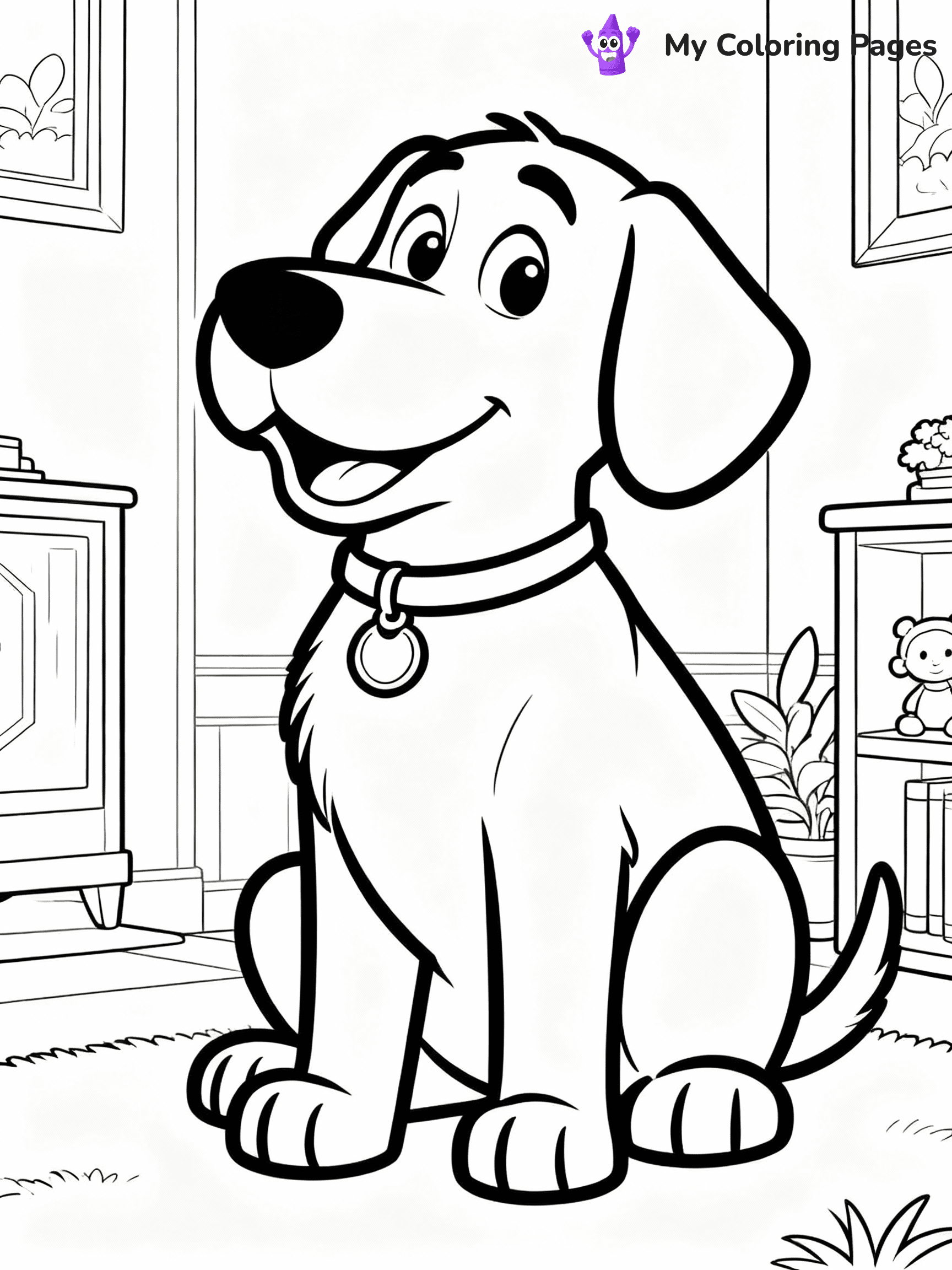 Clifford Coloring Pages - 7