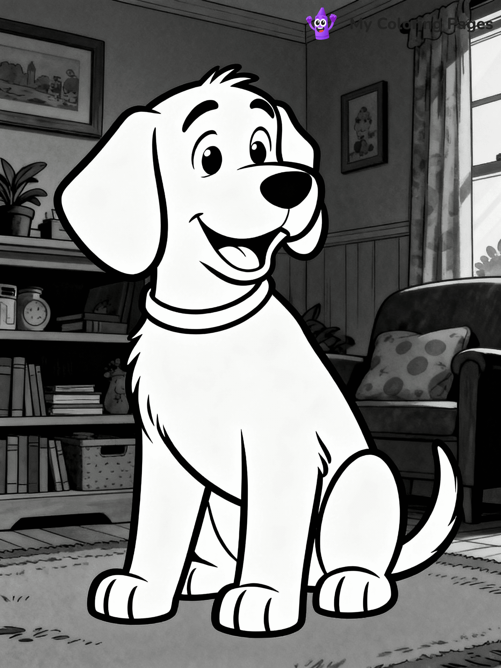 Clifford Coloring Pages - 1