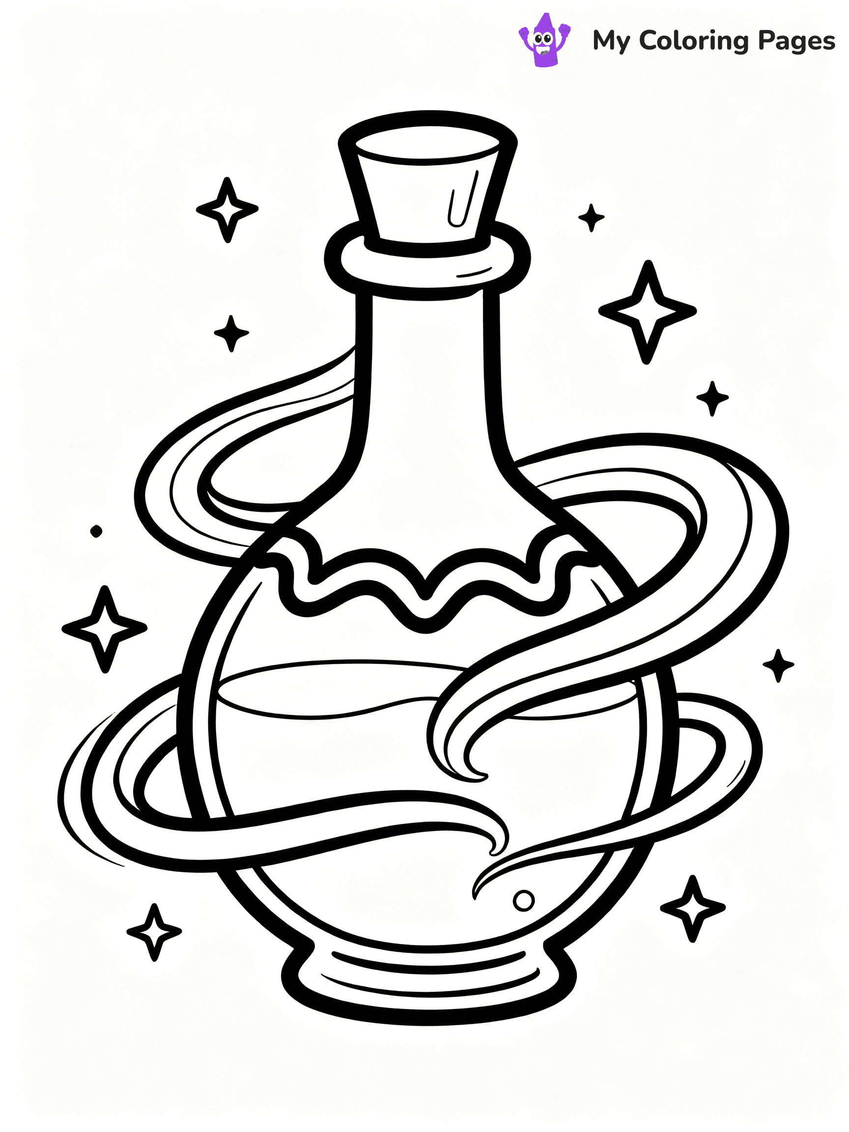 Magic Coloring Pages - 32