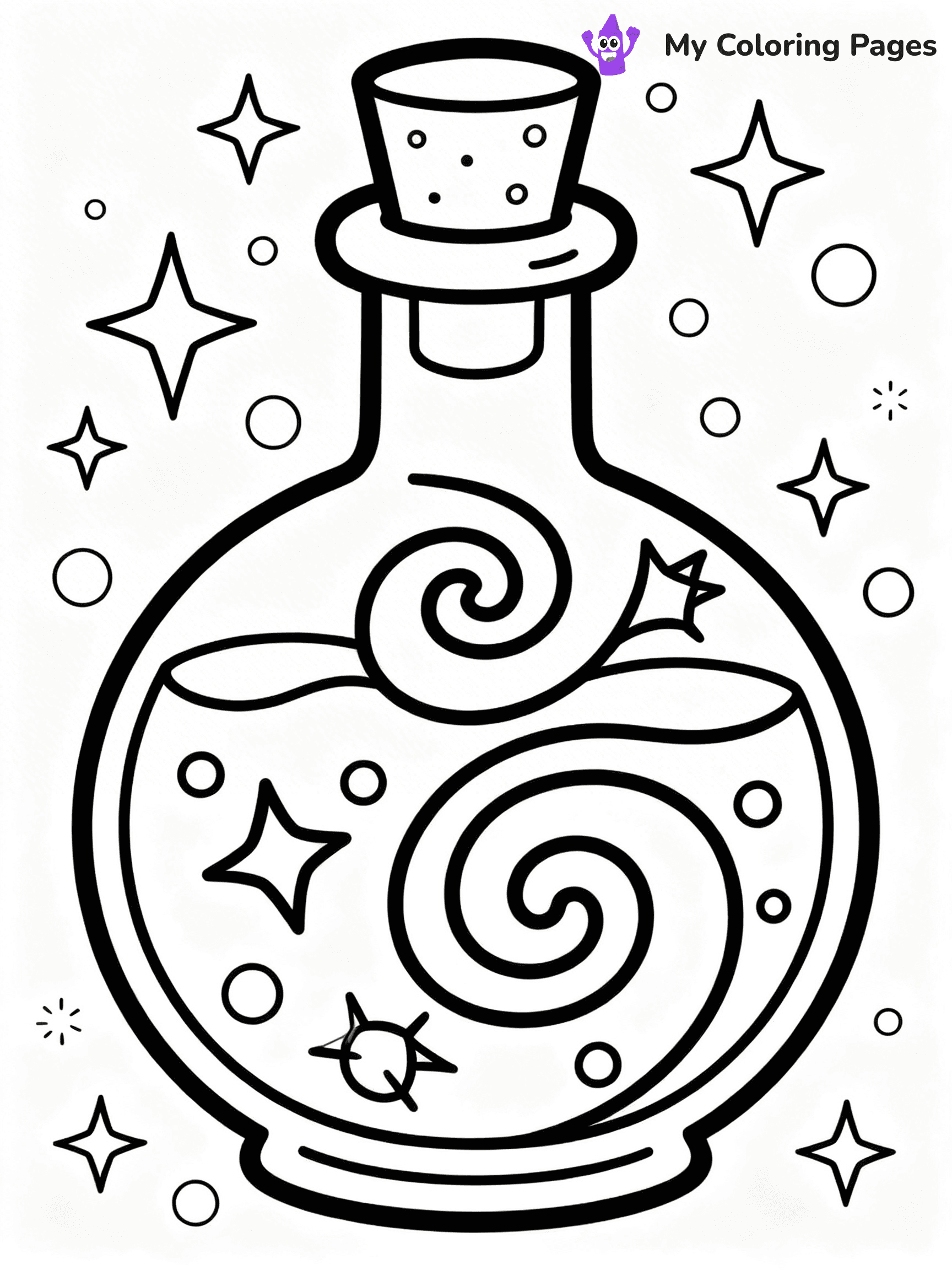 Magic Coloring Pages - 30