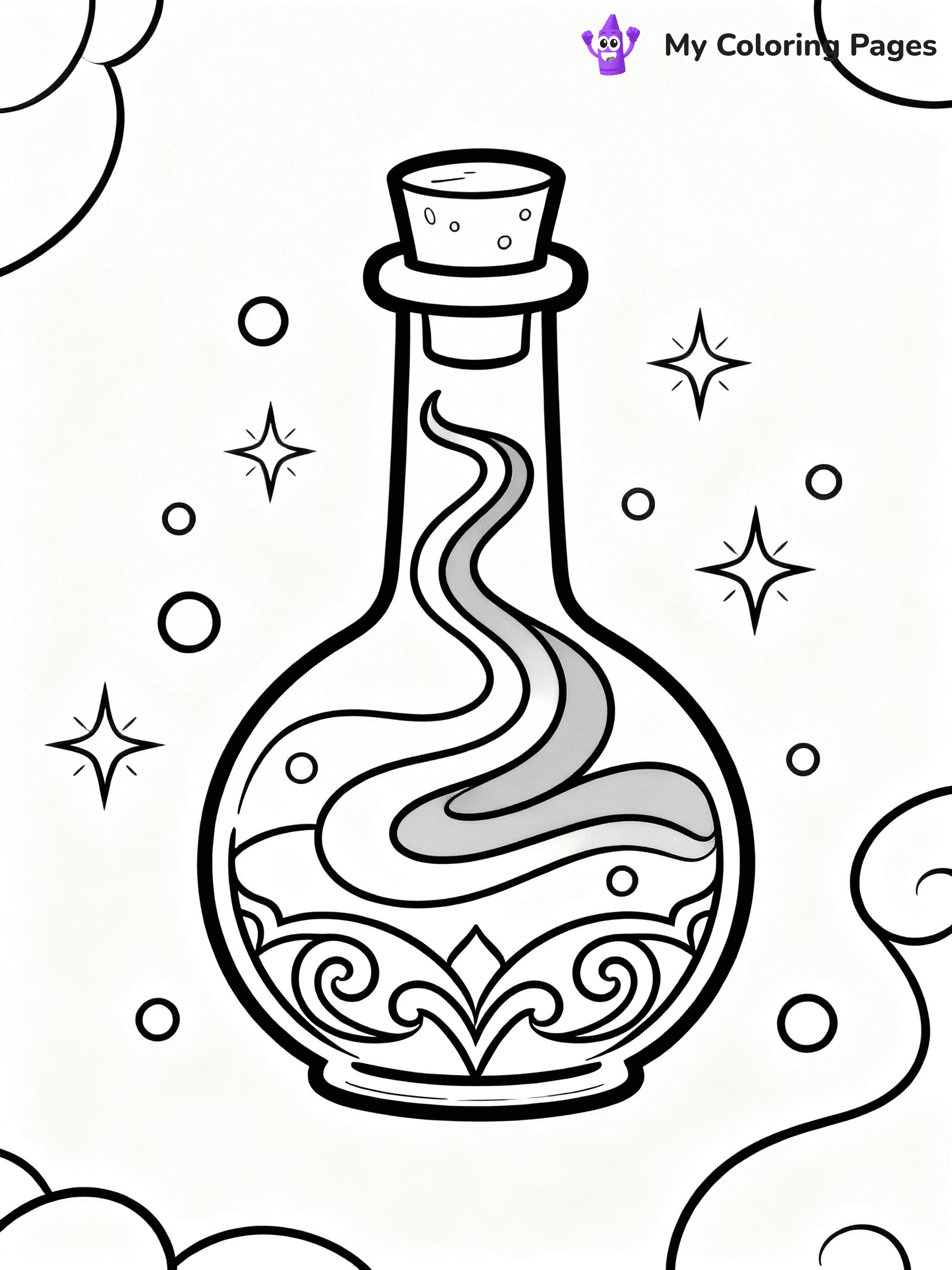 Magic Coloring Pages - 28