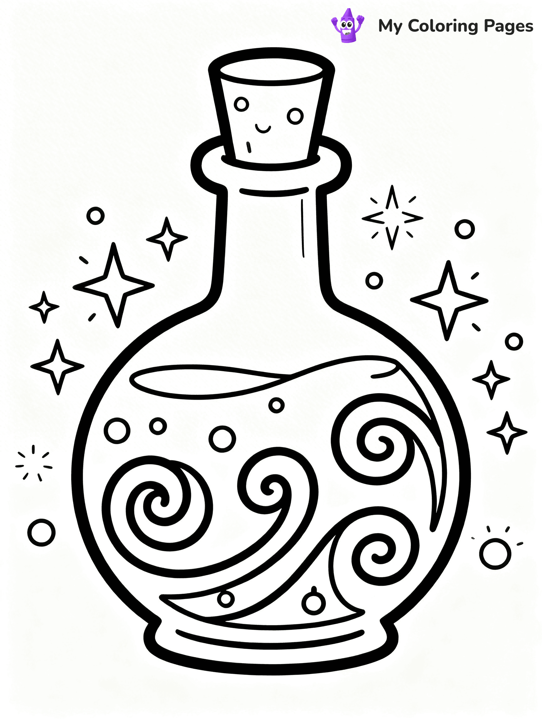 Magic Coloring Pages - 27