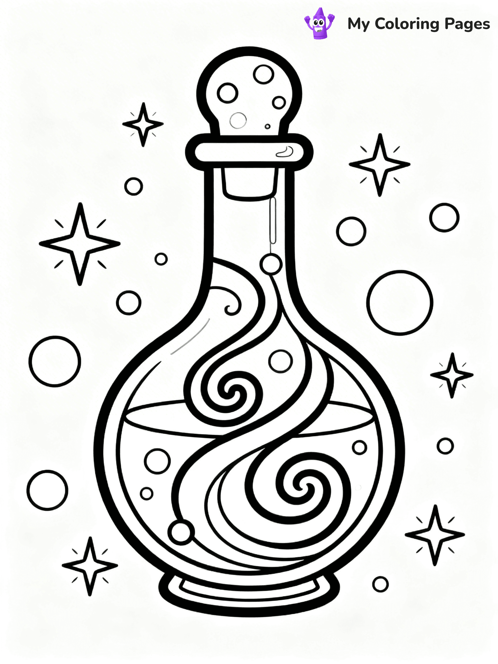 Magic Coloring Pages - 26
