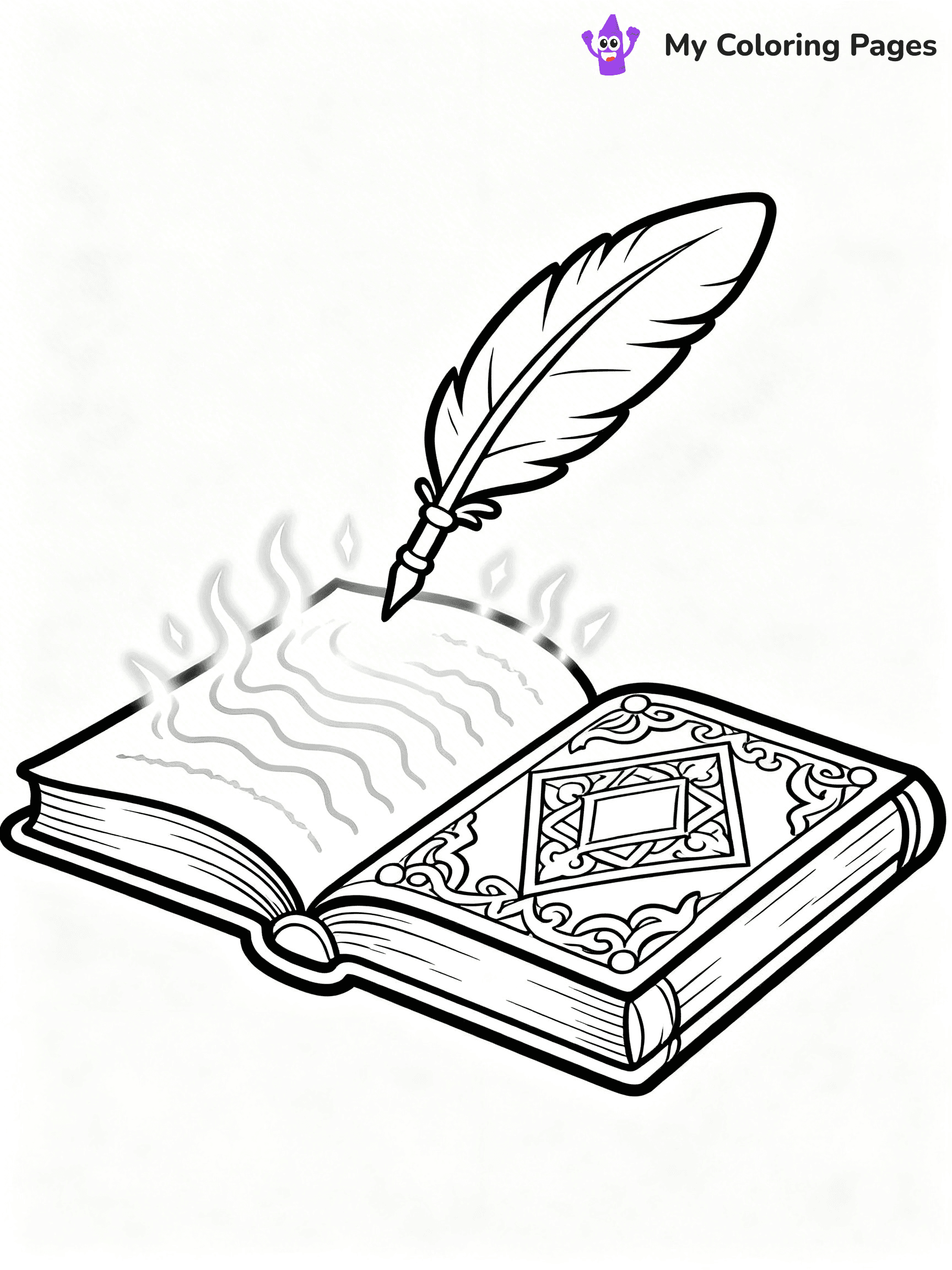 Magic Coloring Pages - 24