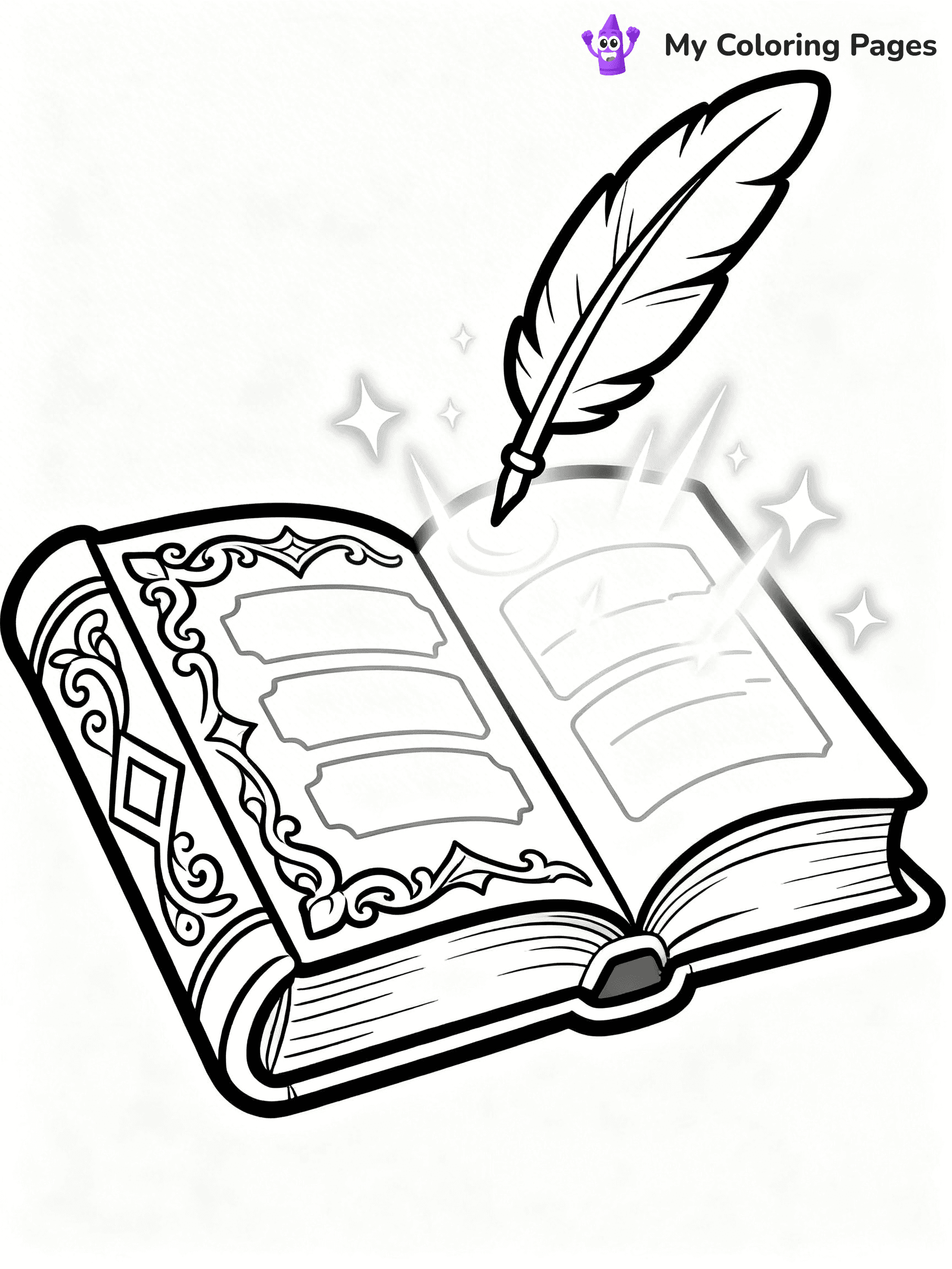 Magic Coloring Pages - 23
