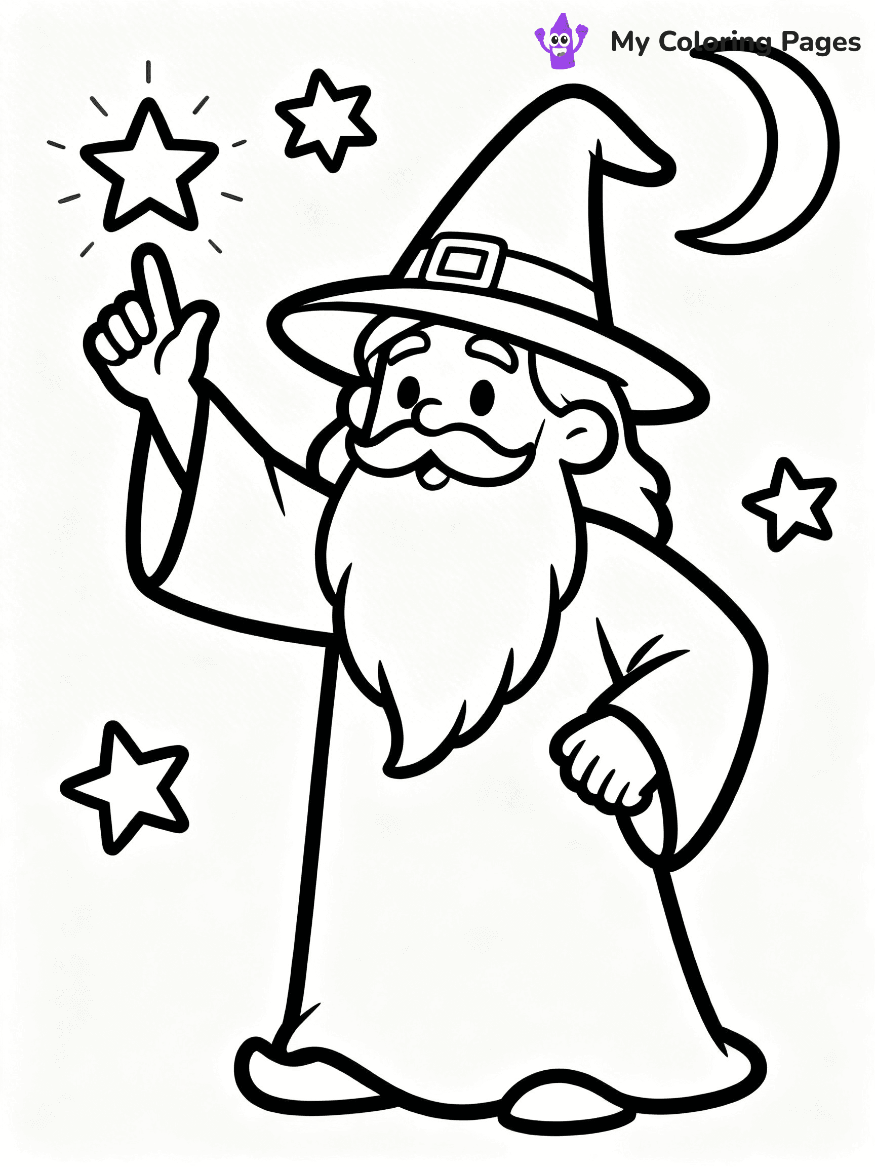 Magic Coloring Pages - 13