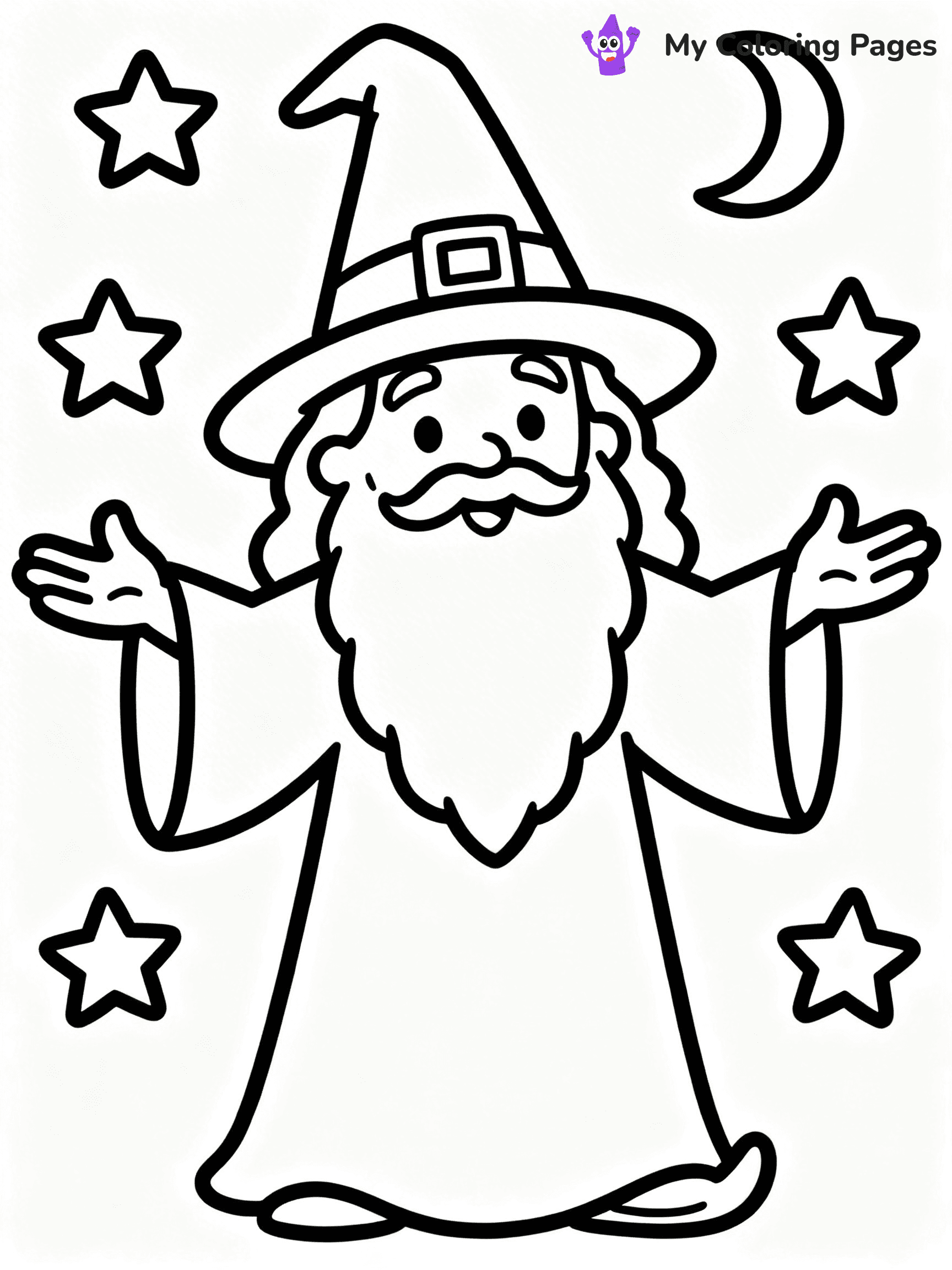 Magic Coloring Pages - 11