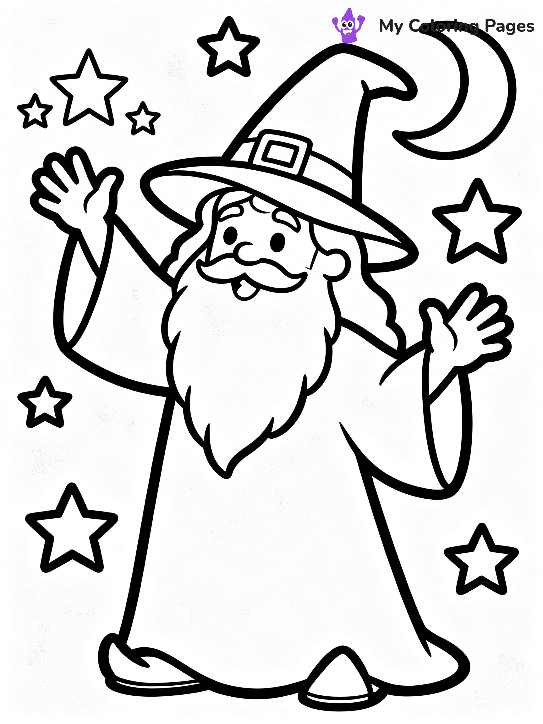 Magic Coloring Pages - 10