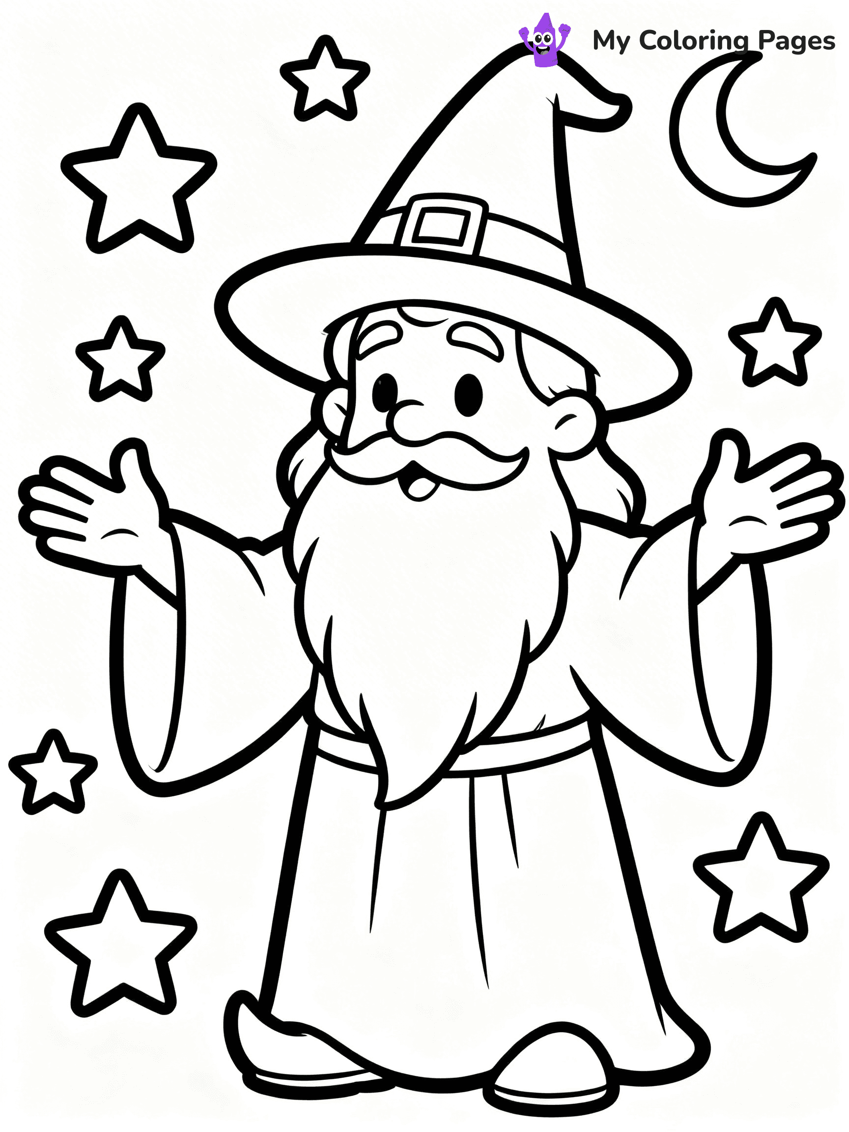 Magic Coloring Pages - 8
