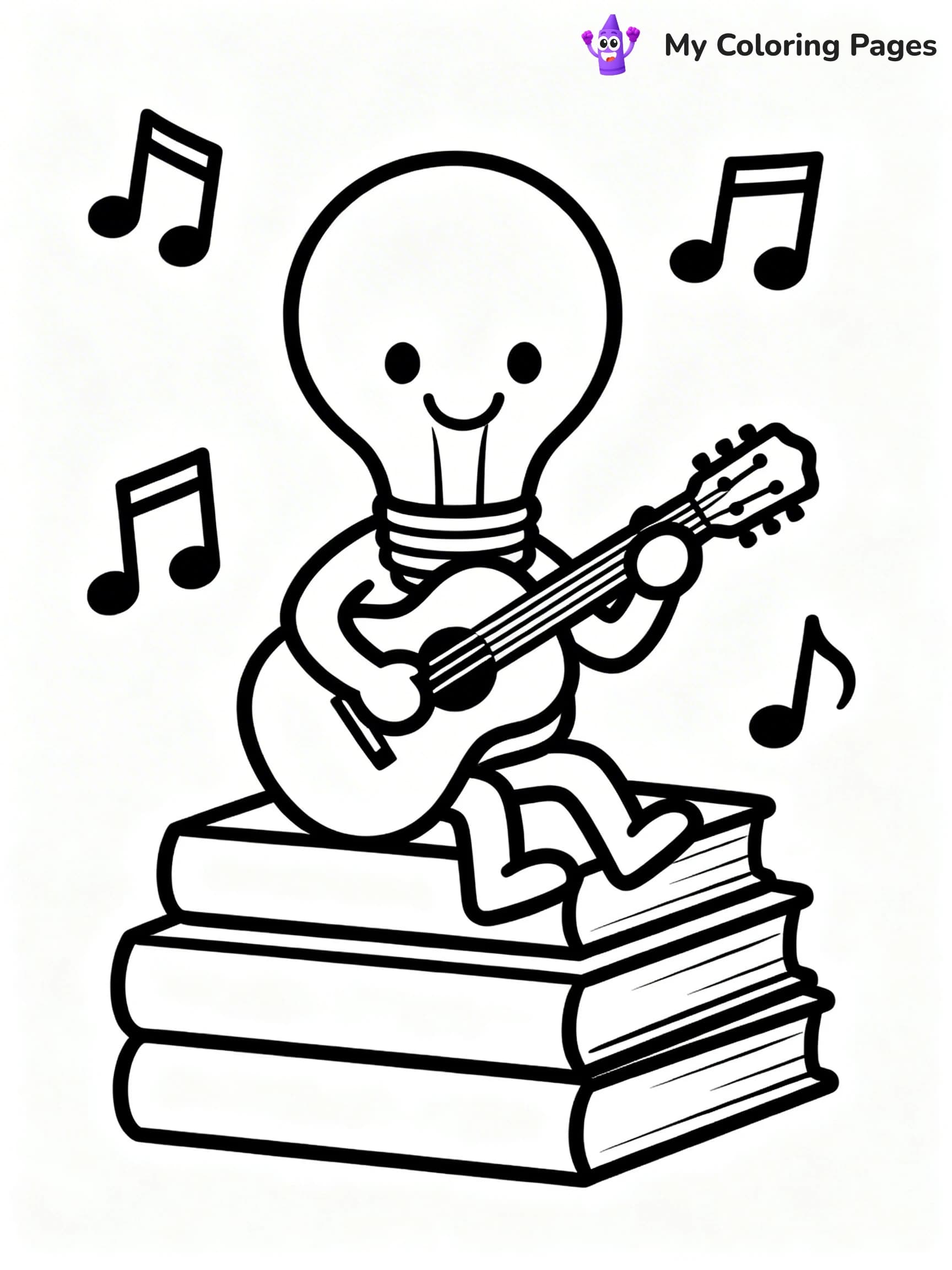 Lightbulb Coloring Pages - 10