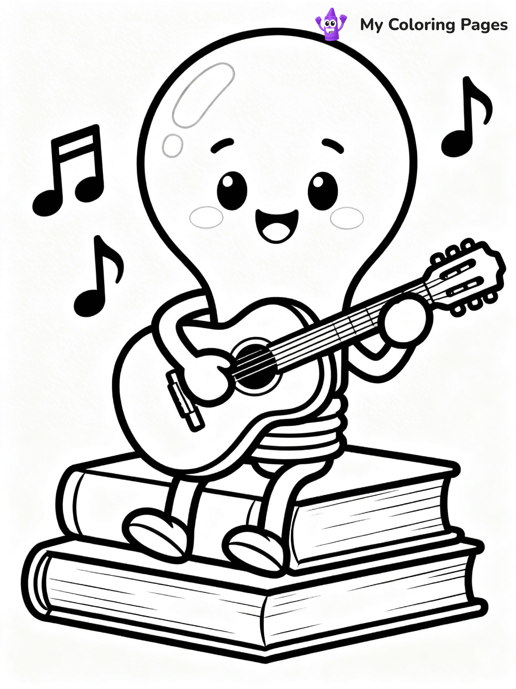Lightbulb Coloring Pages - 9