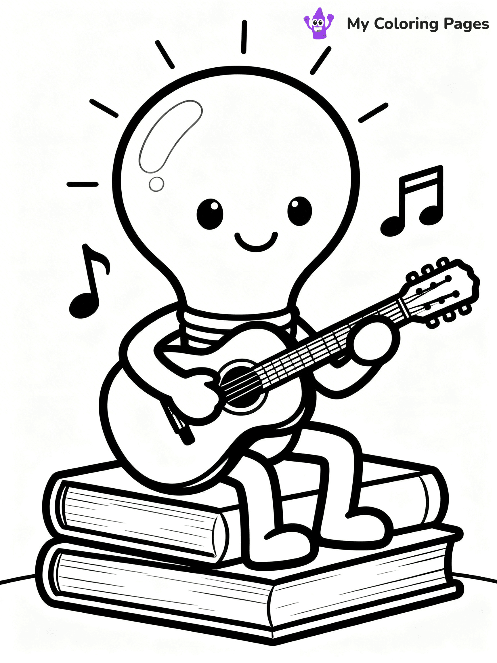 Lightbulb Coloring Pages - 7