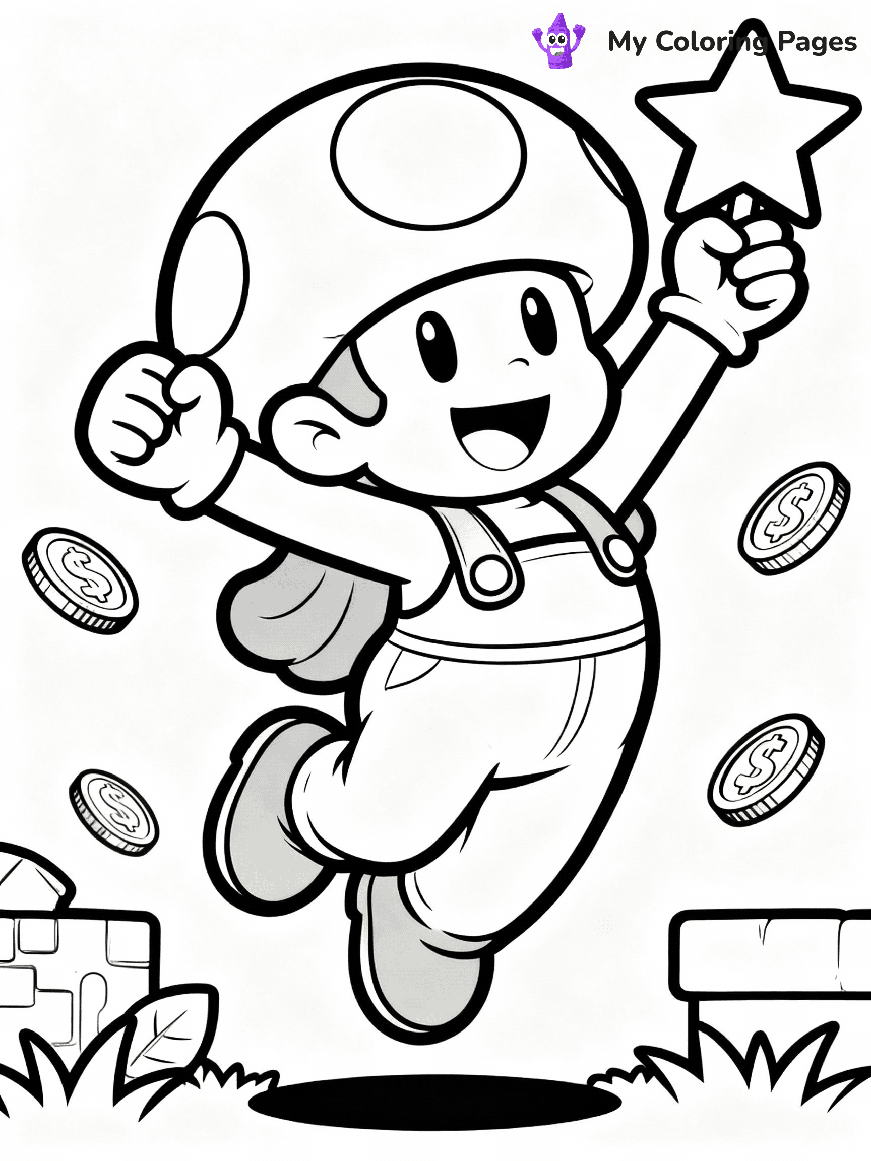 Toadette Coloring Pages - 25