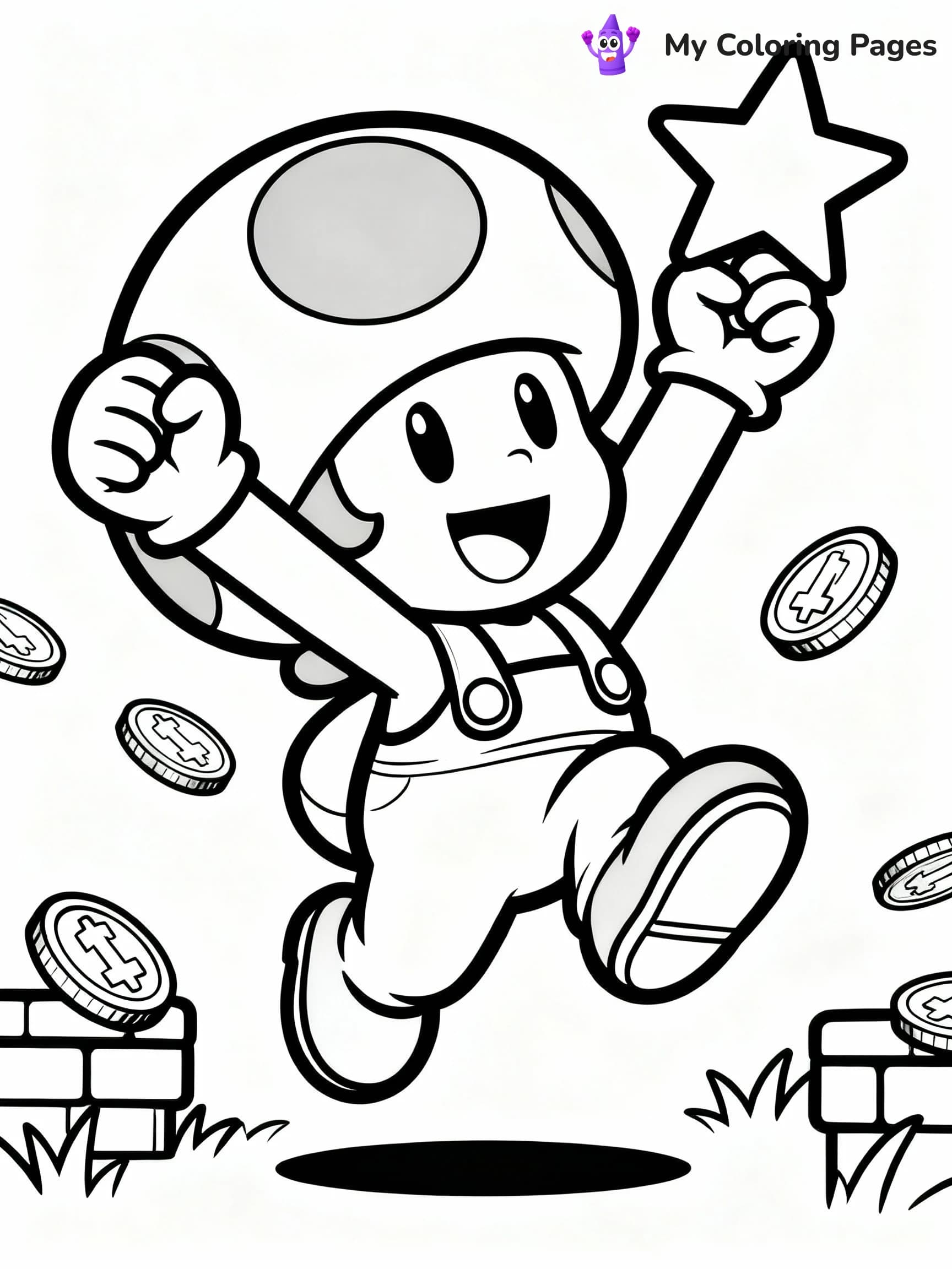 Toadette Coloring Pages - 22