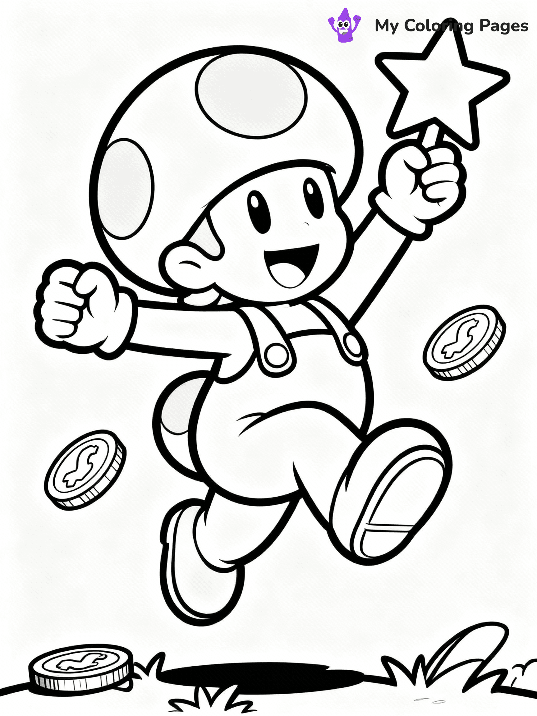Toadette Coloring Pages - 21