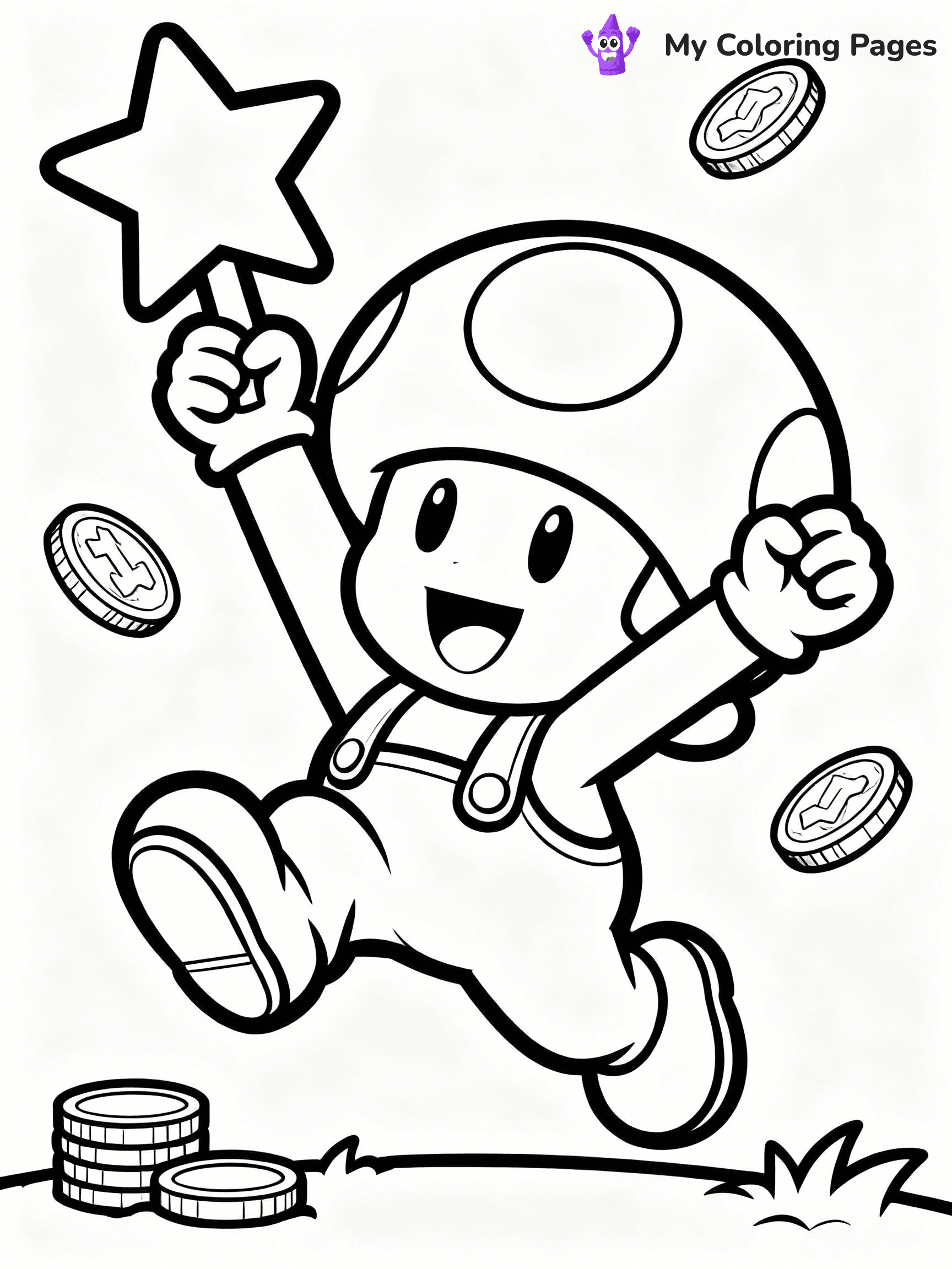 Toadette Coloring Pages - 20