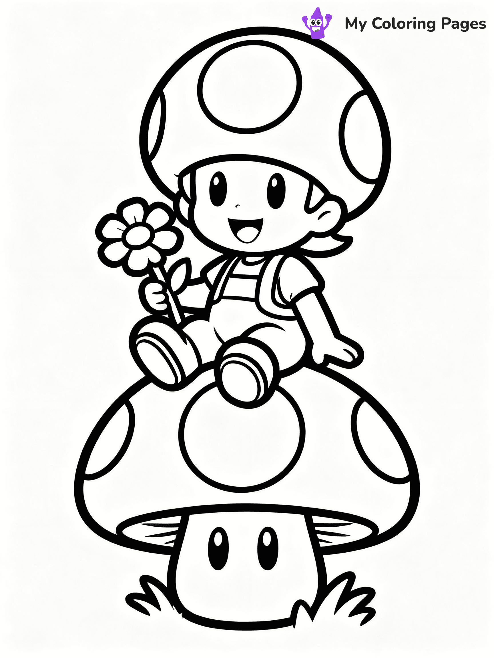 Toadette Coloring Pages - 18