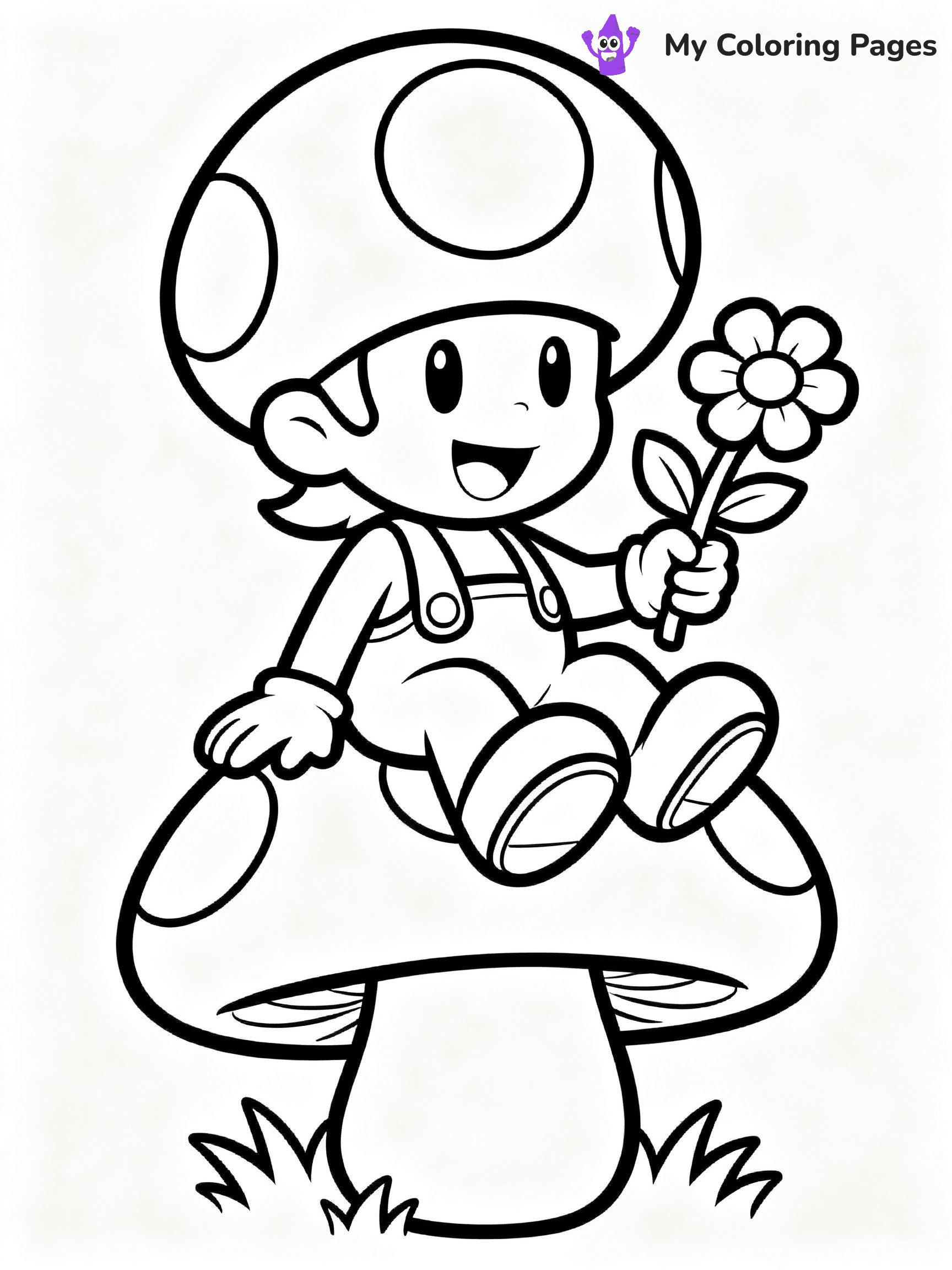Toadette Coloring Pages - 16
