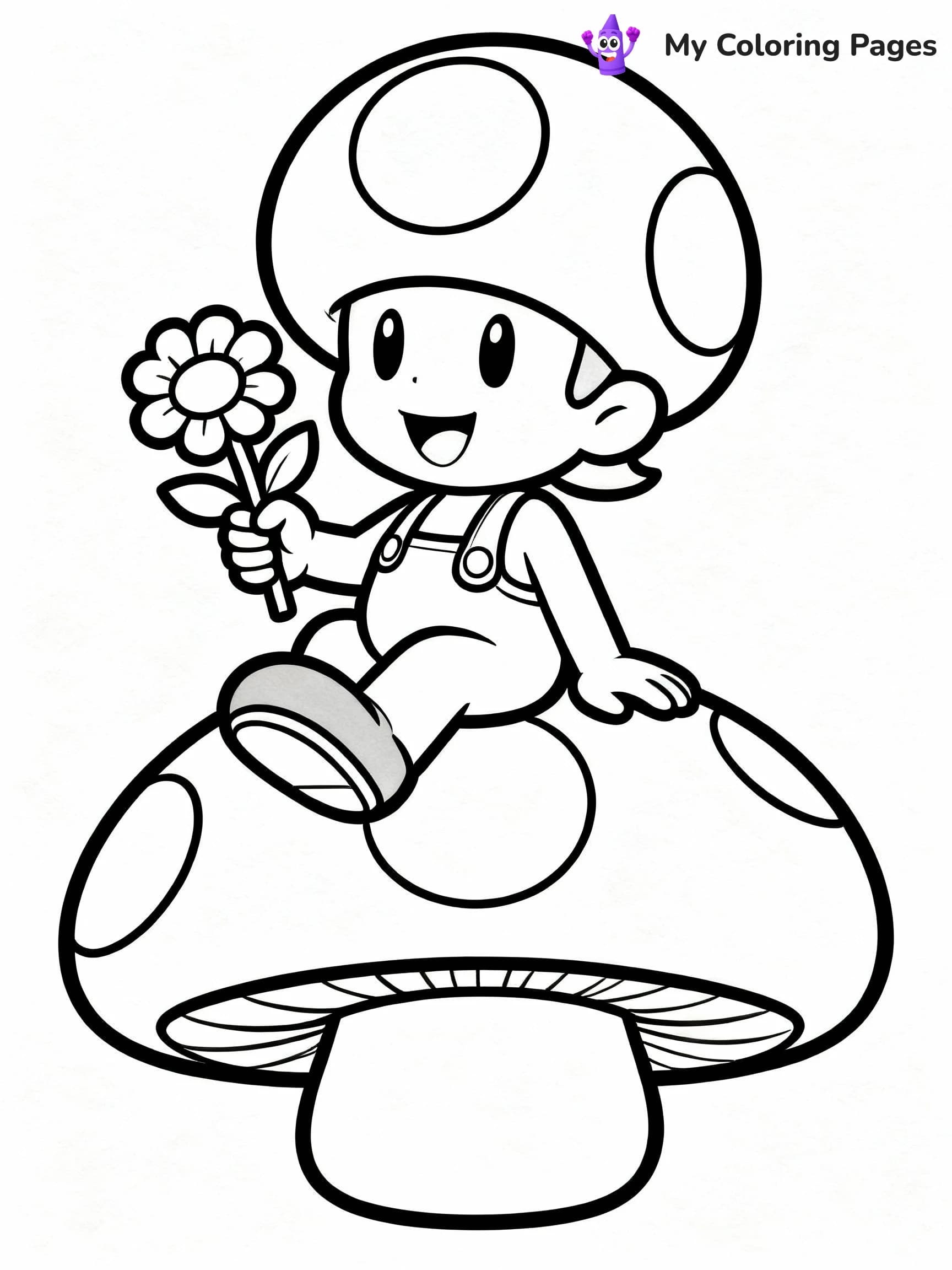 Toadette Coloring Pages - 14