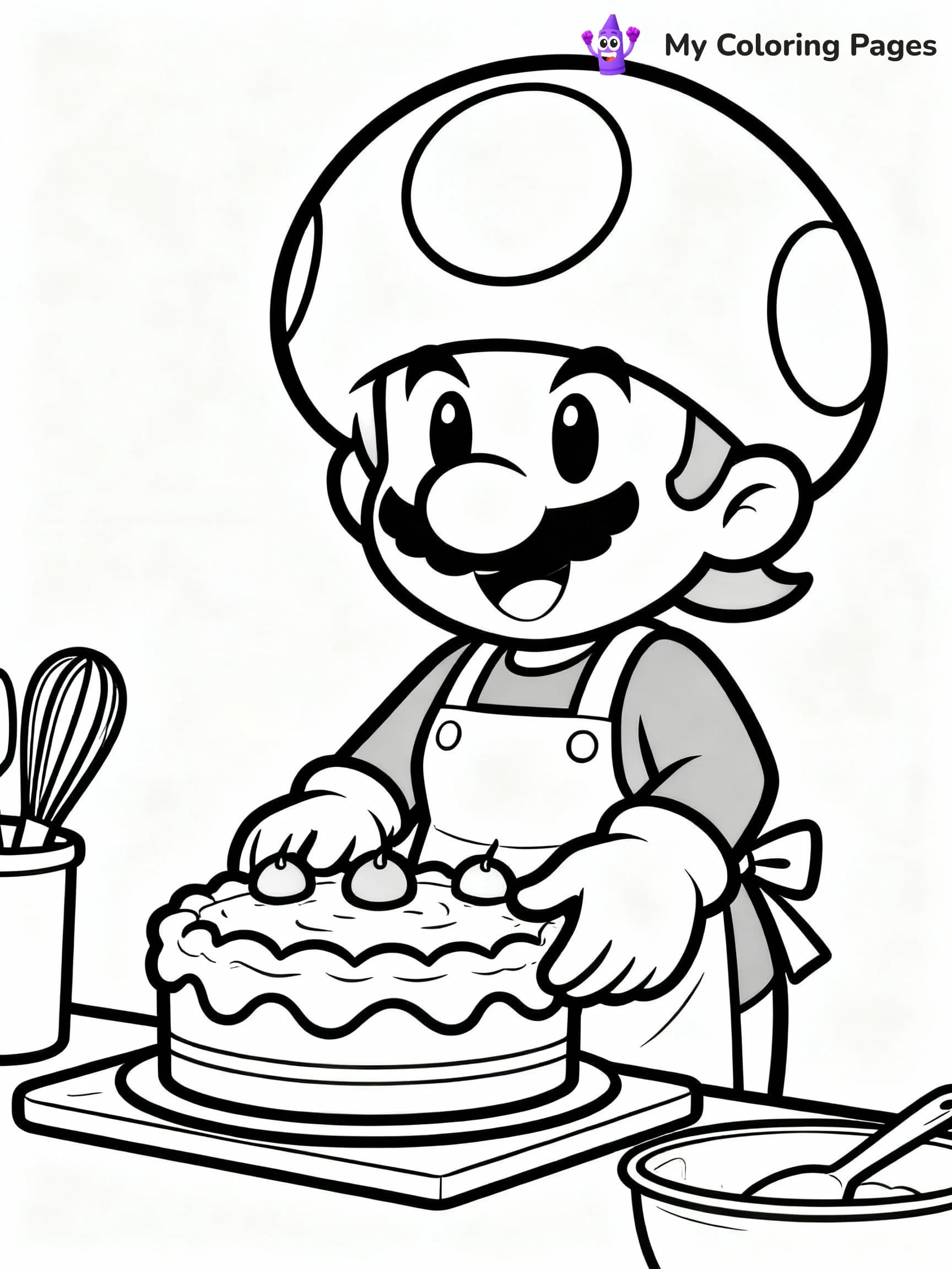 Toadette Coloring Pages - 13