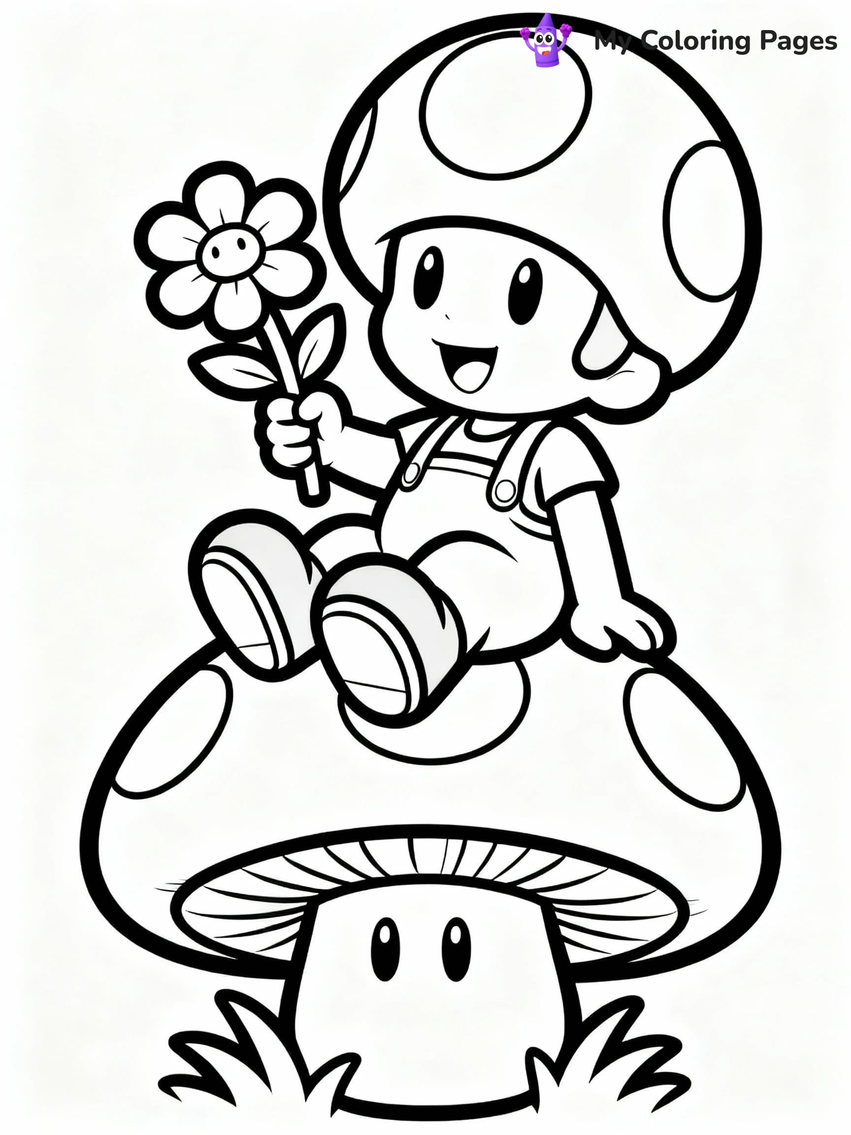Toadette Coloring Pages - 10
