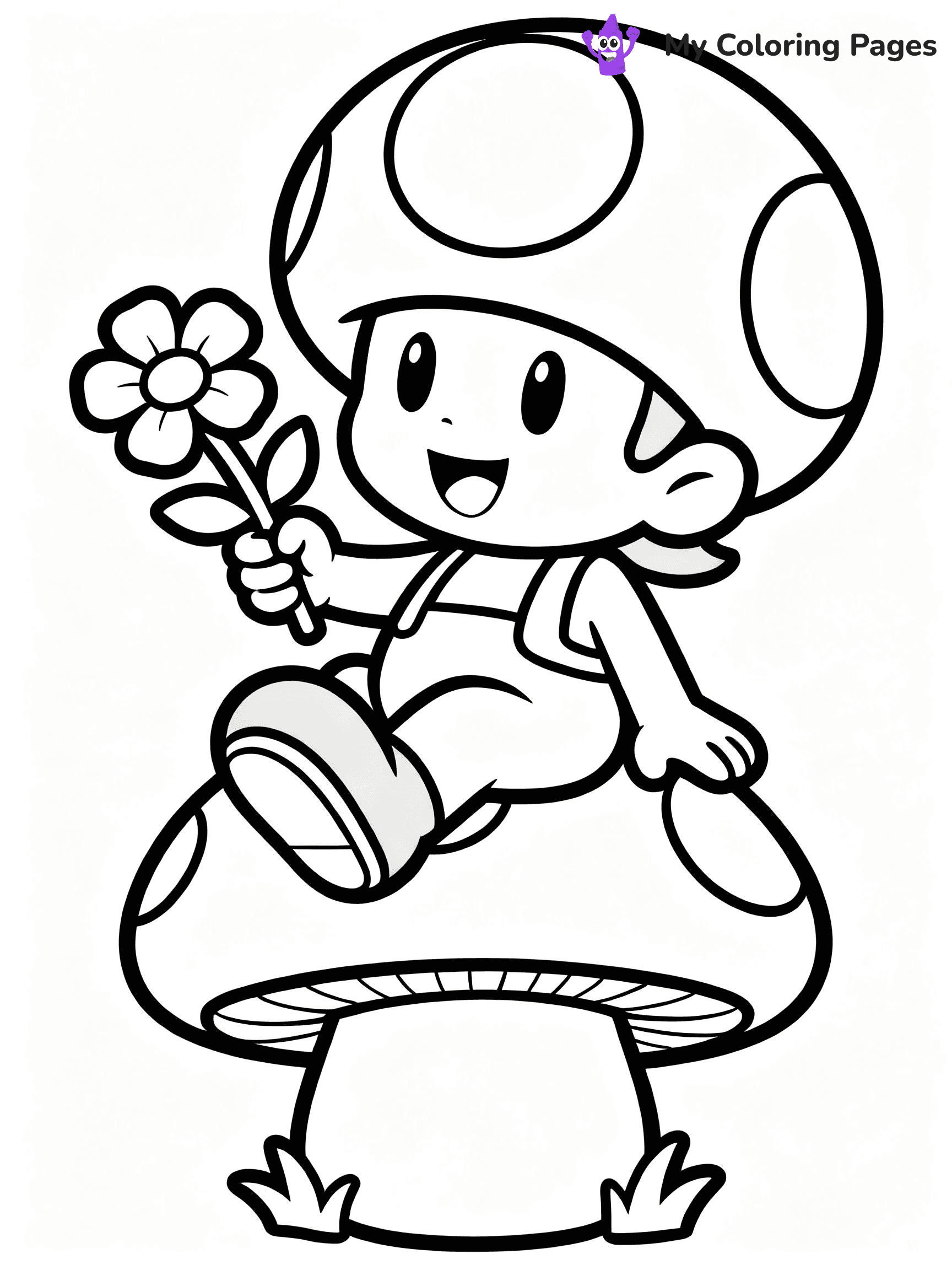 Toadette Coloring Pages - 8
