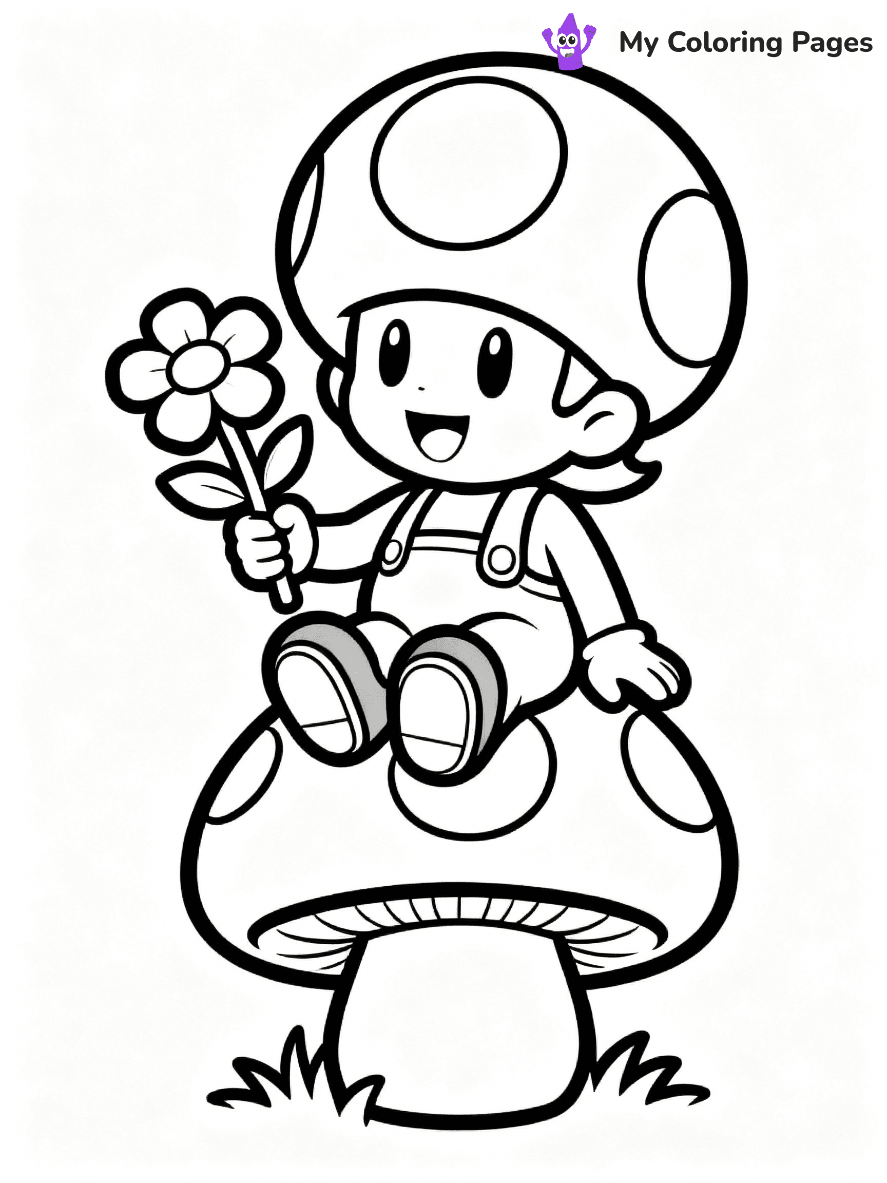 Toadette Coloring Pages - 7