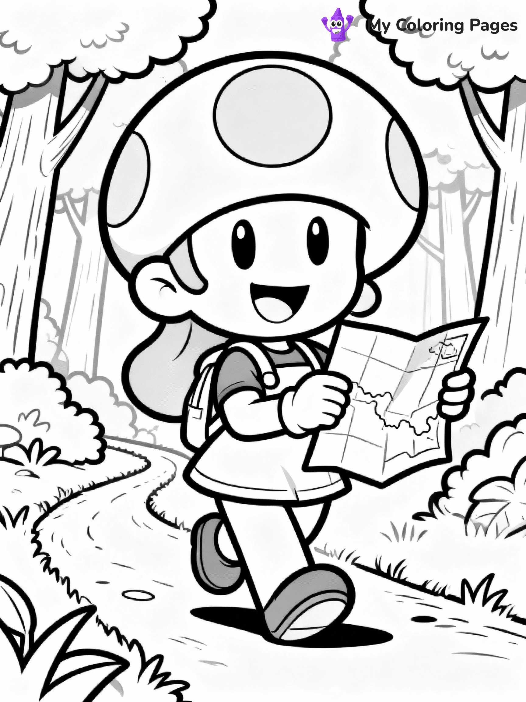 Toadette Coloring Pages - 5