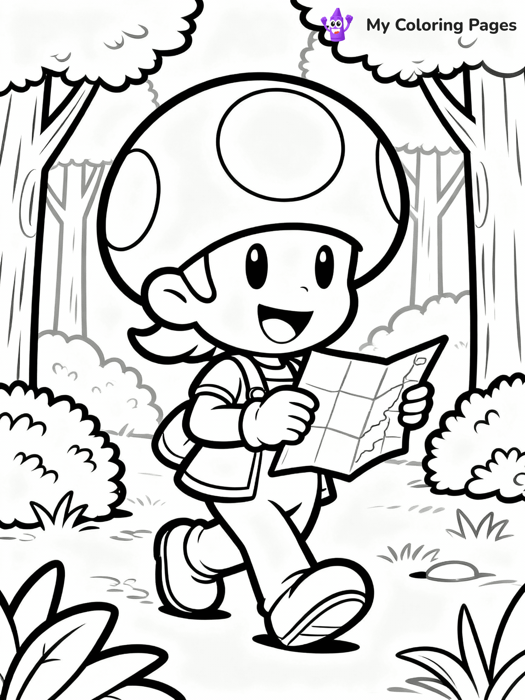 Toadette Coloring Pages - 4