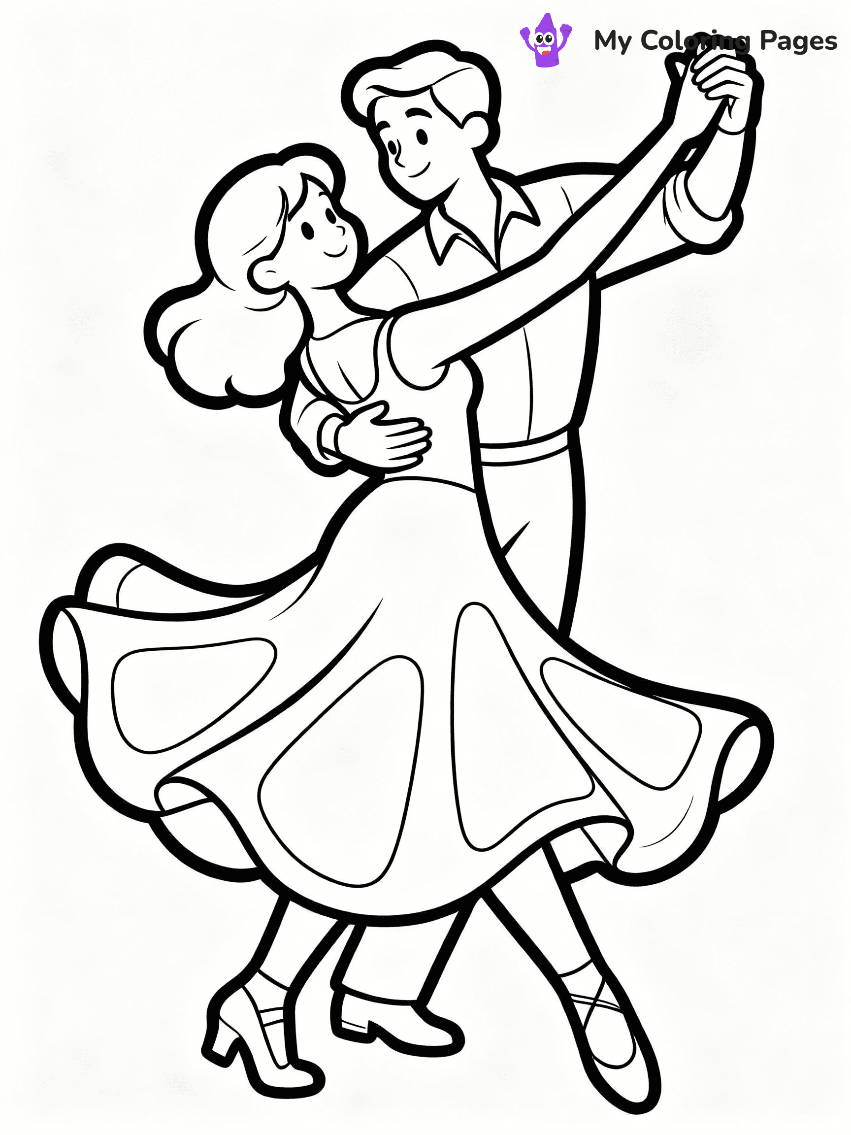 Dance Coloring Pages - 42